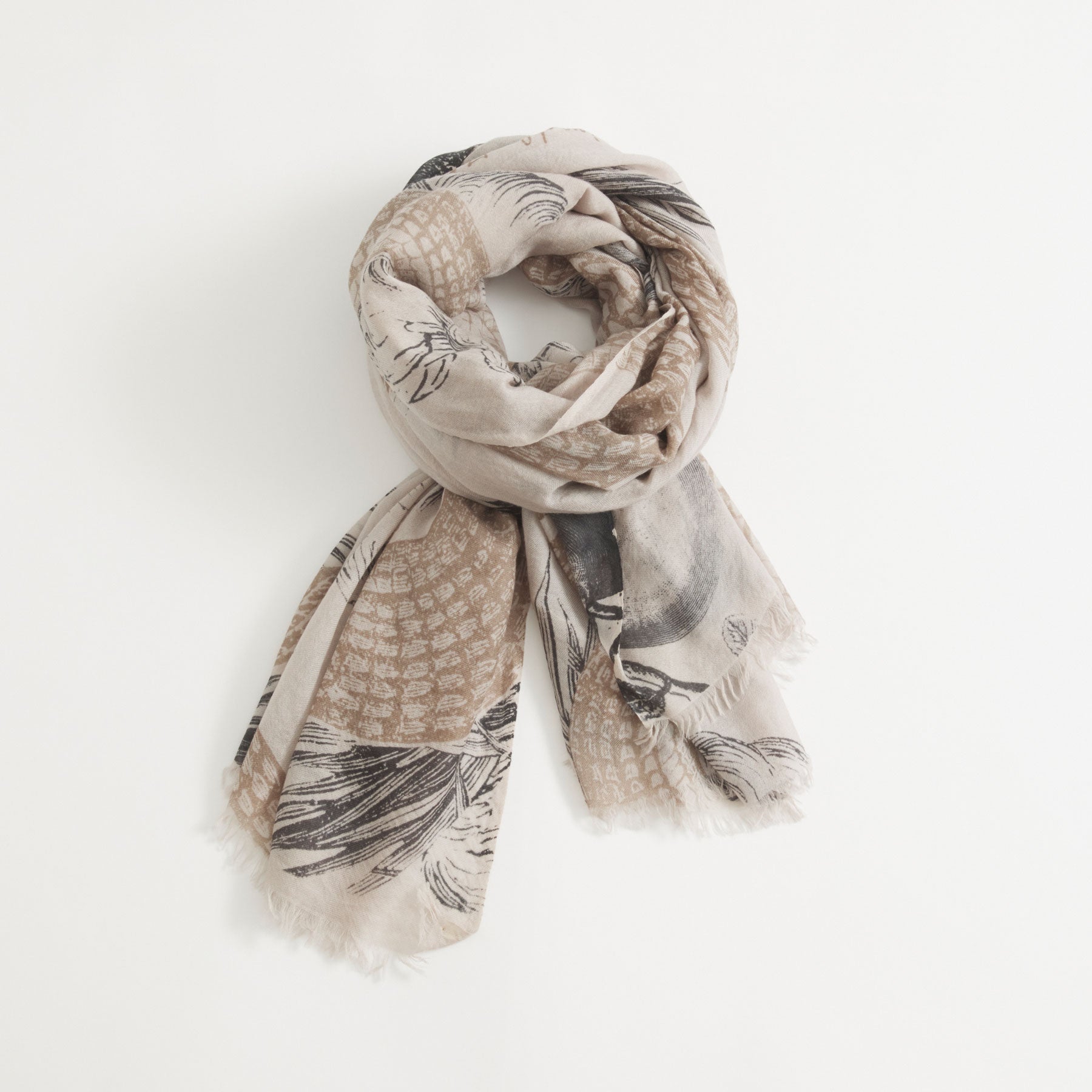 Cashmere Airy Scarf Garden Eden