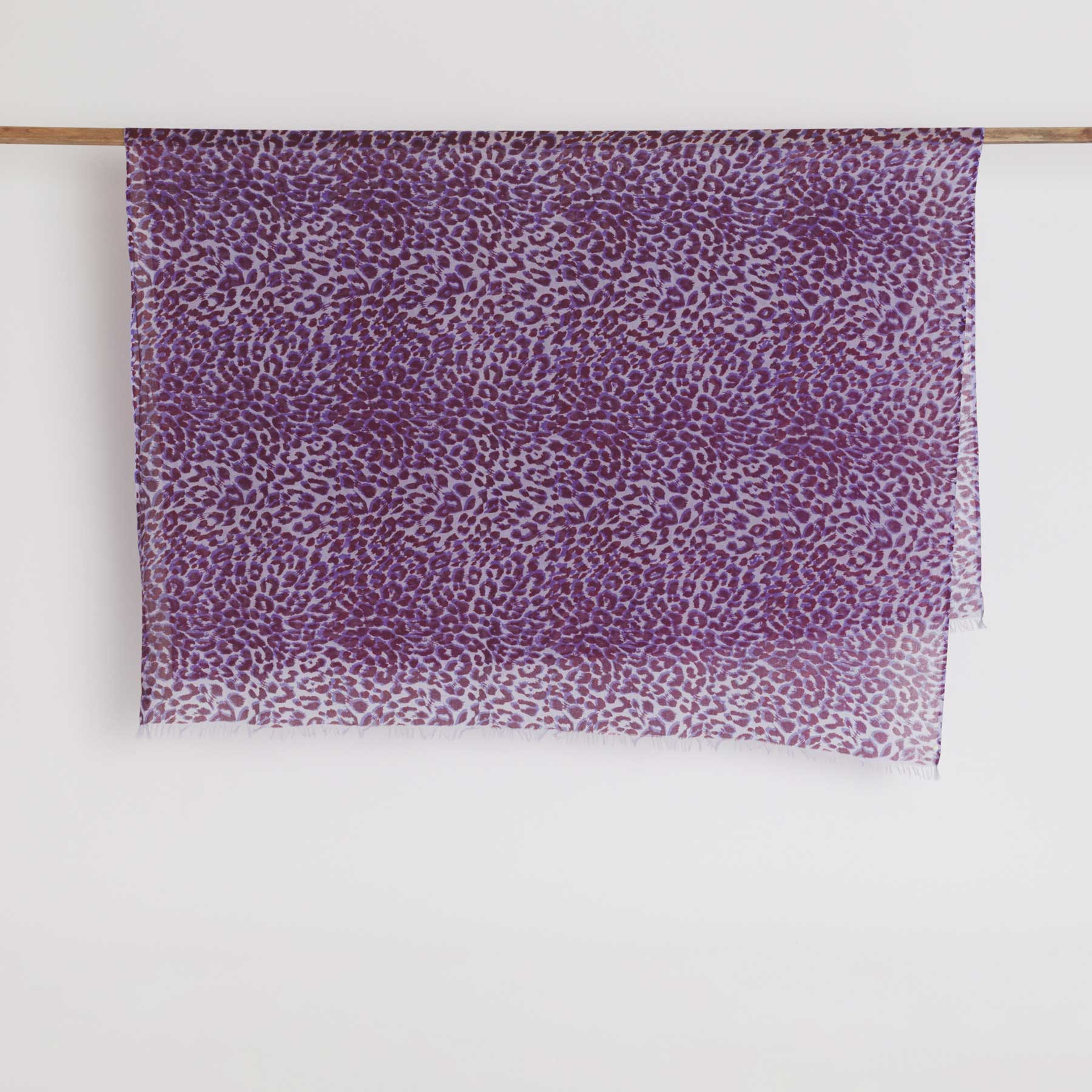 Cashmere Airy Scarf Cheetah