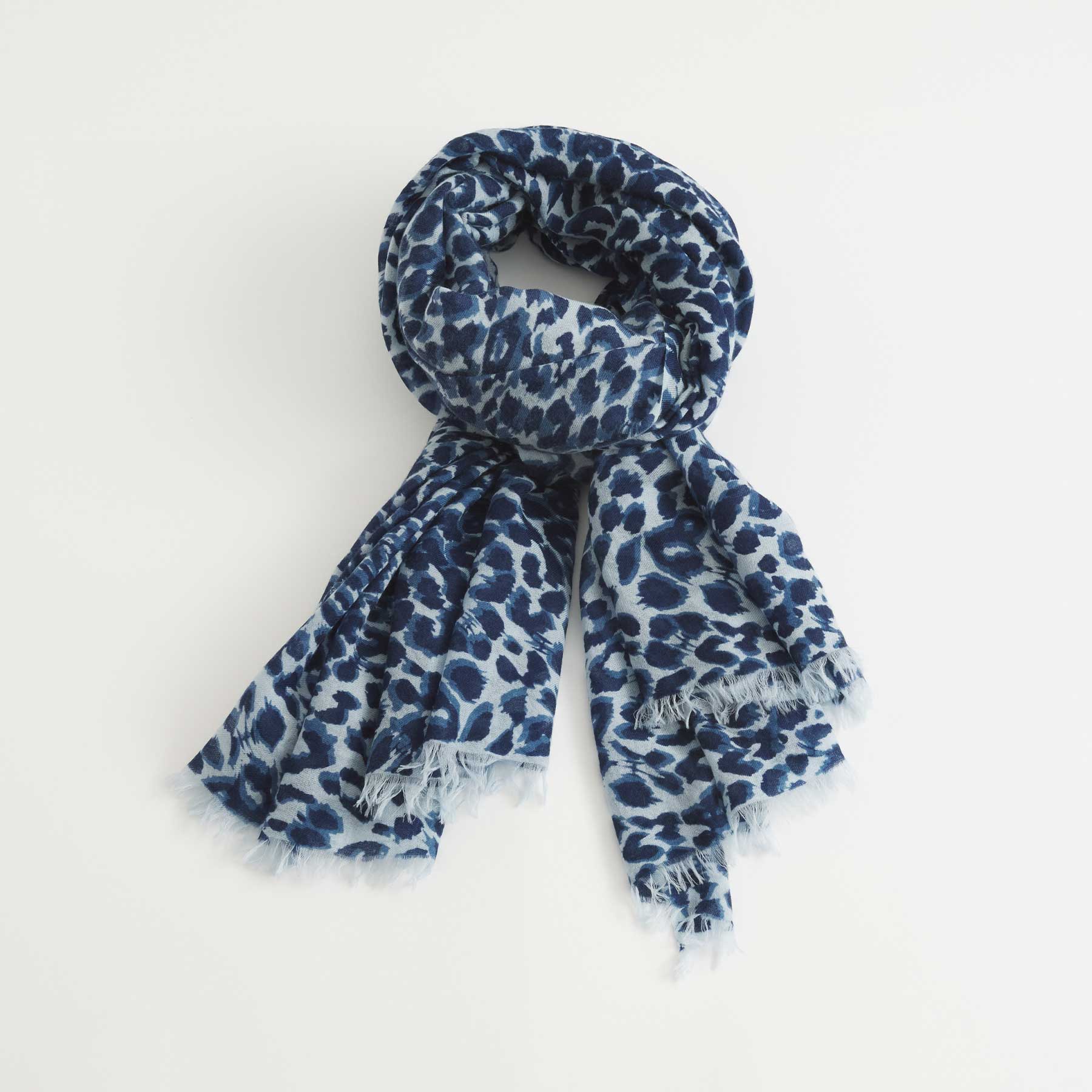 Cashmere Airy Scarf Cheetah