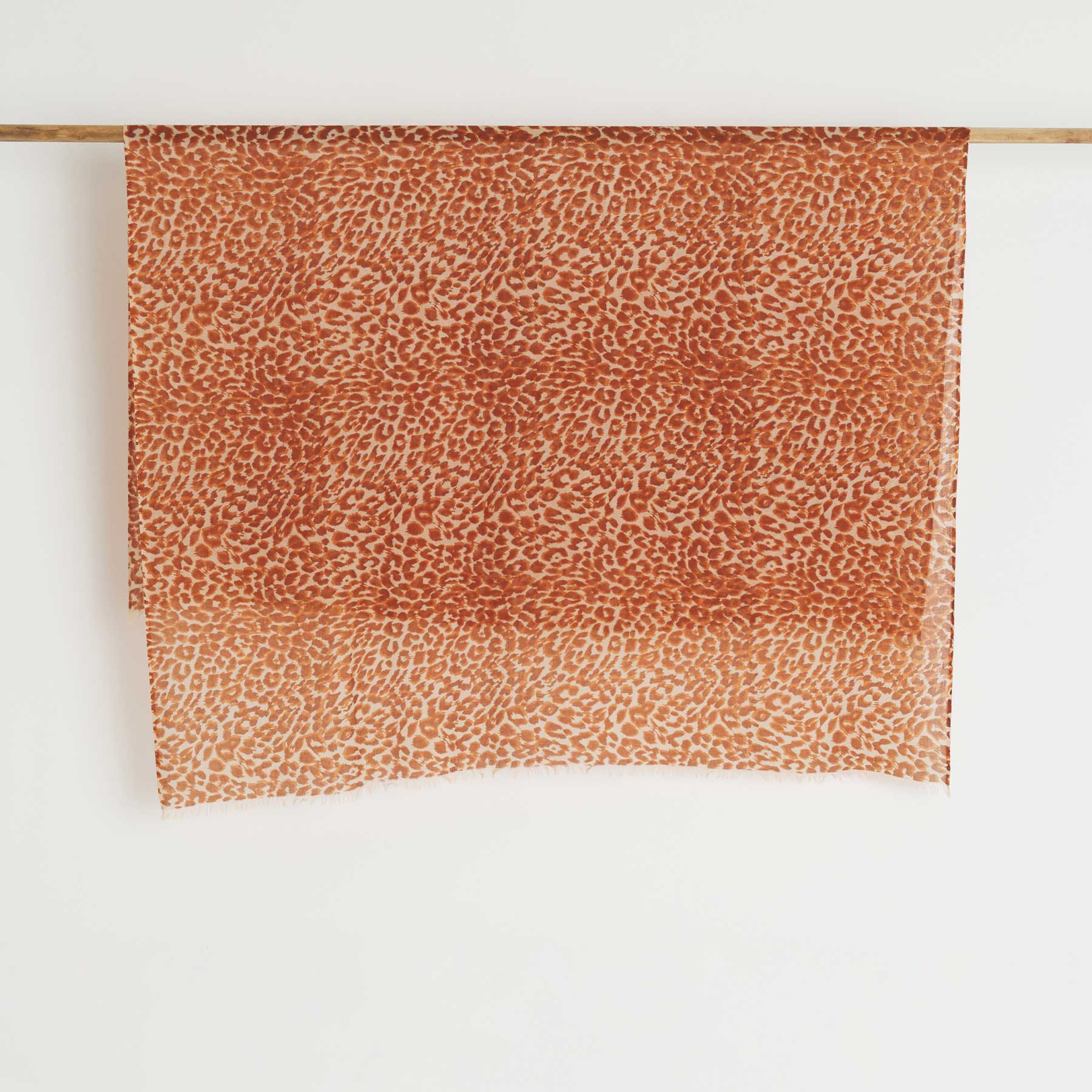 Cashmere Airy Scarf Cheetah