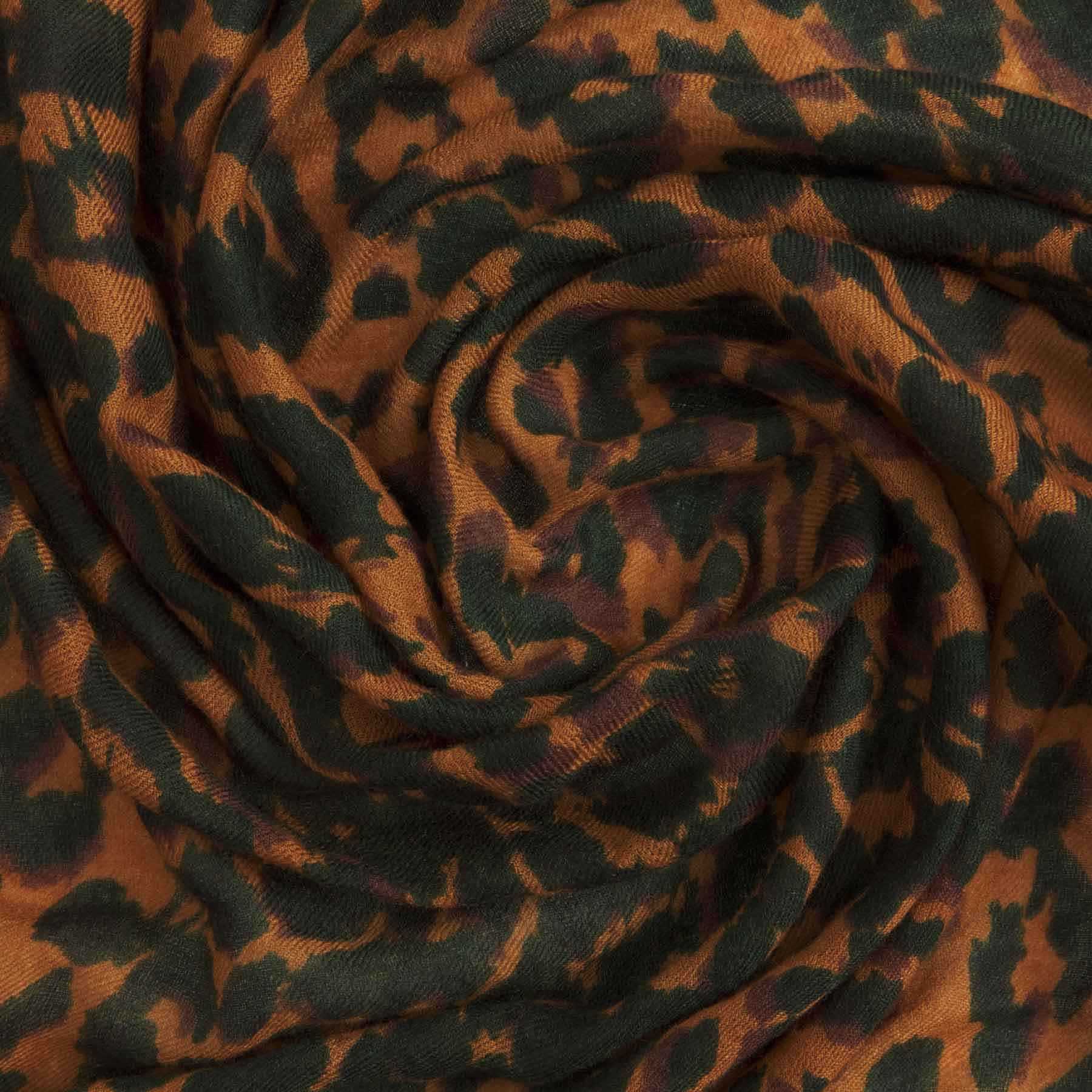 Cashmere Airy Scarf Cheetah