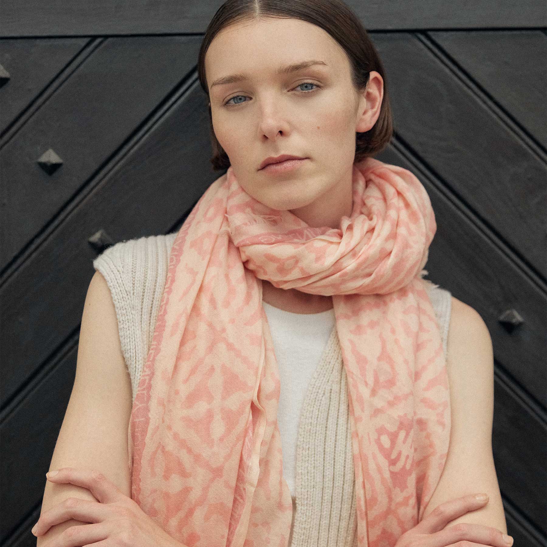 Cashmere Airy Scarf Eyes of Marrakesh