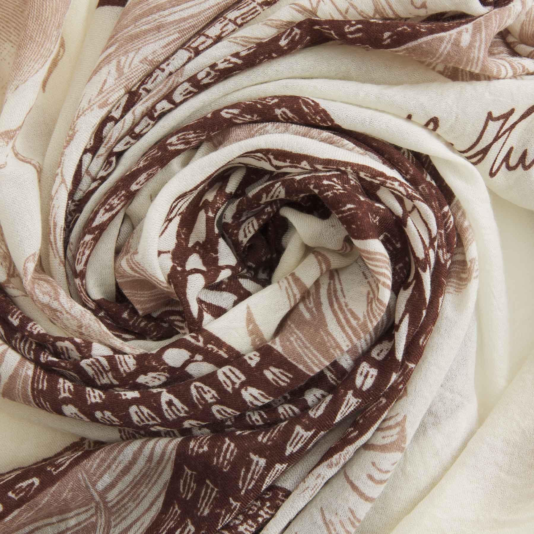 Cashmere Airy Scarf Garden Eden