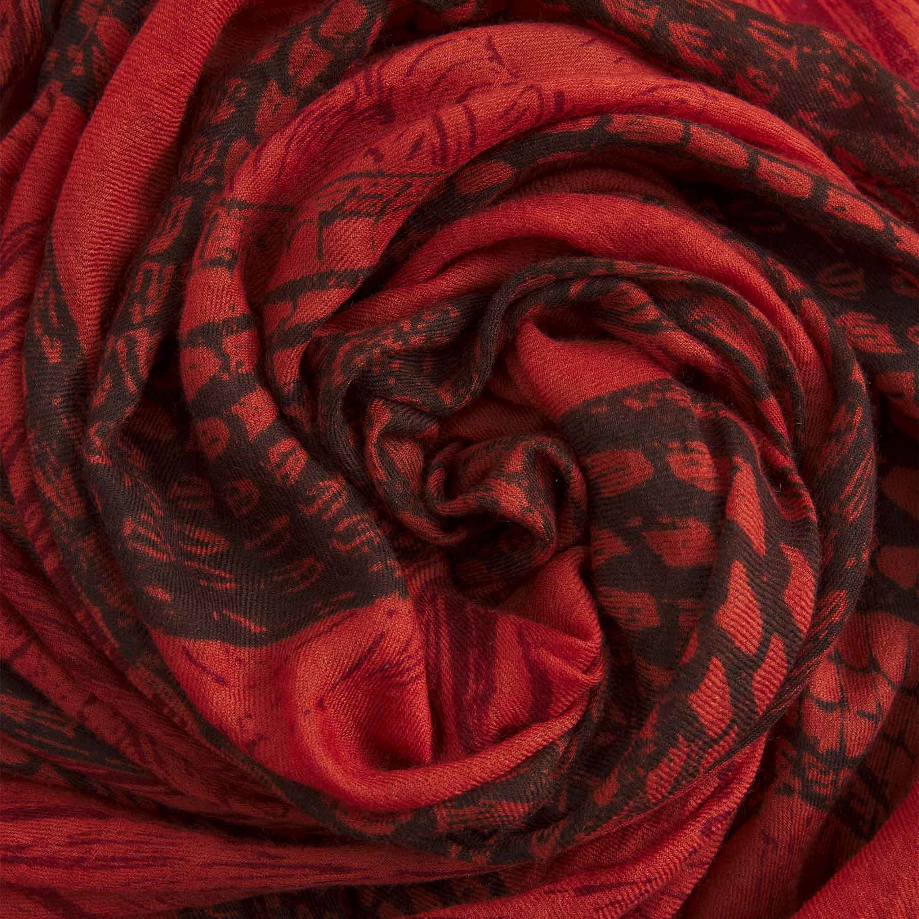 Cashmere Airy Scarf Garden Eden