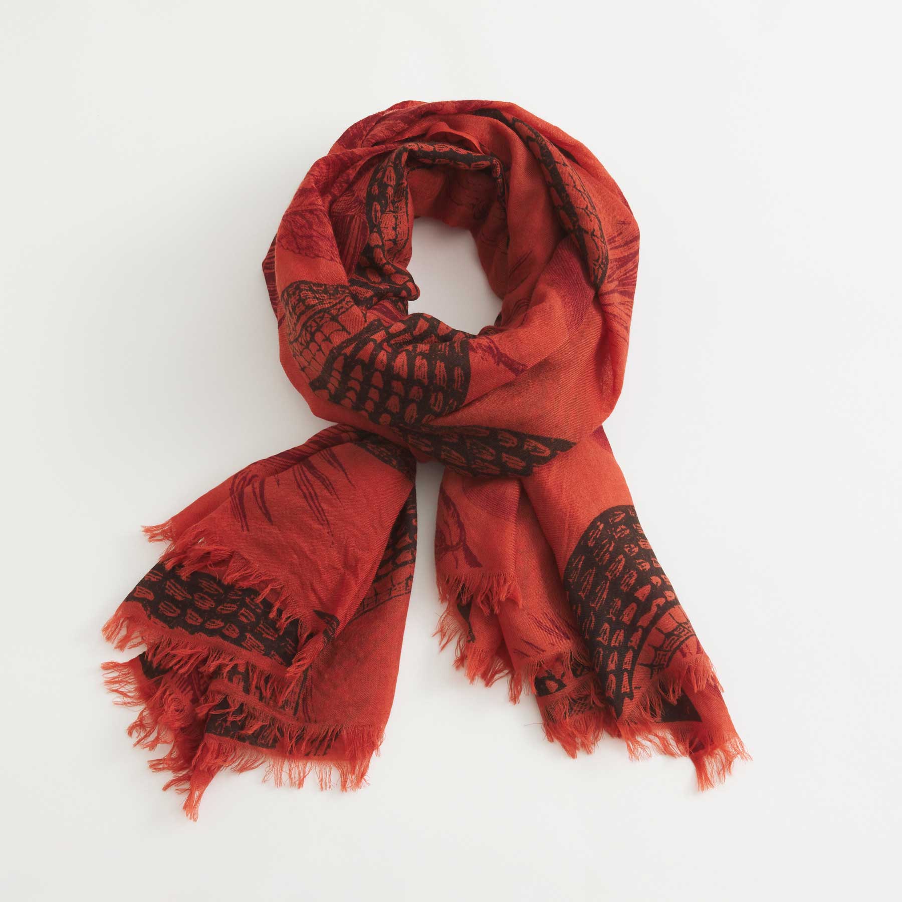 Cashmere Airy Scarf Garden Eden