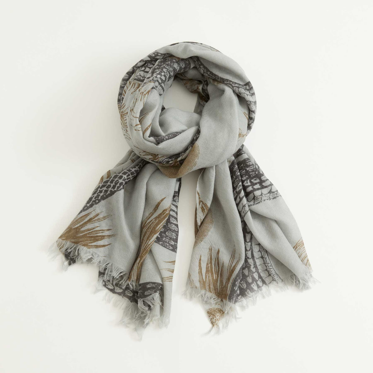 Cashmere Airy Scarf Garden Eden