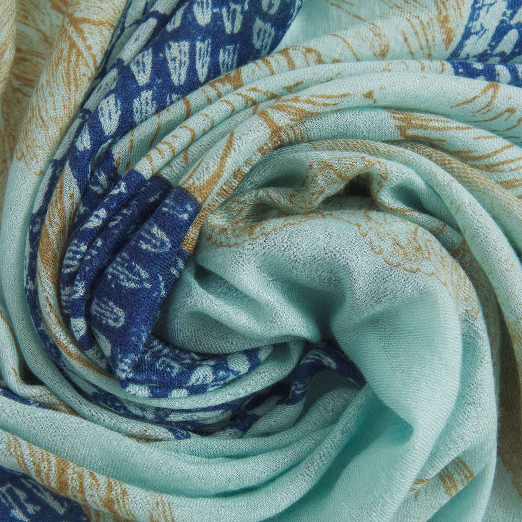 Cashmere Airy Scarf Garden Eden