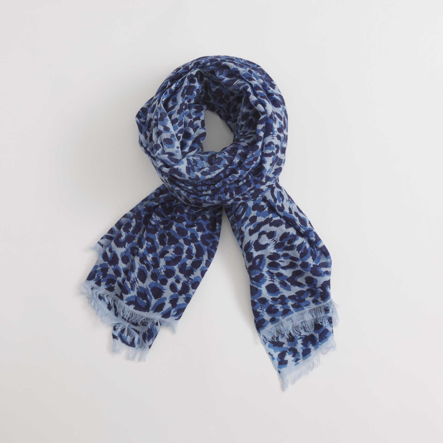 Cashmere Airy Scarf Cheetah