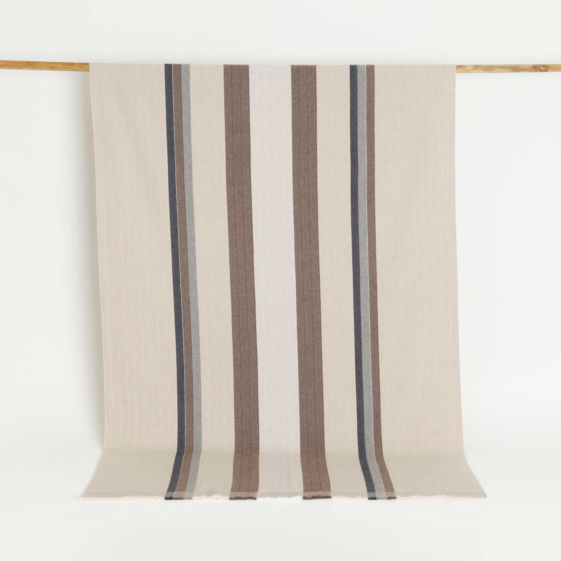 Blanket Fishbone Stripes