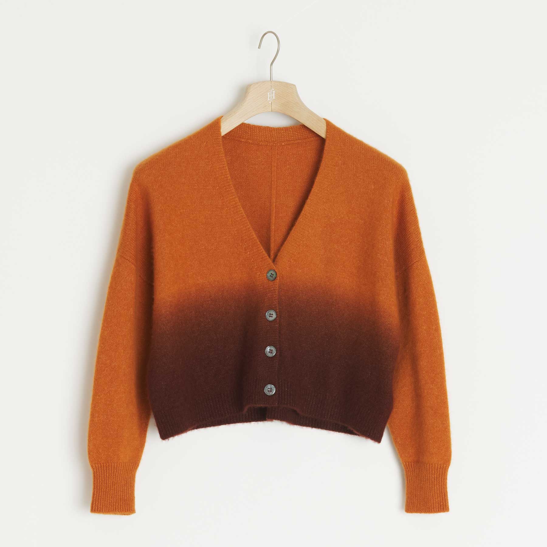 Cardigan Sam Dip Dye