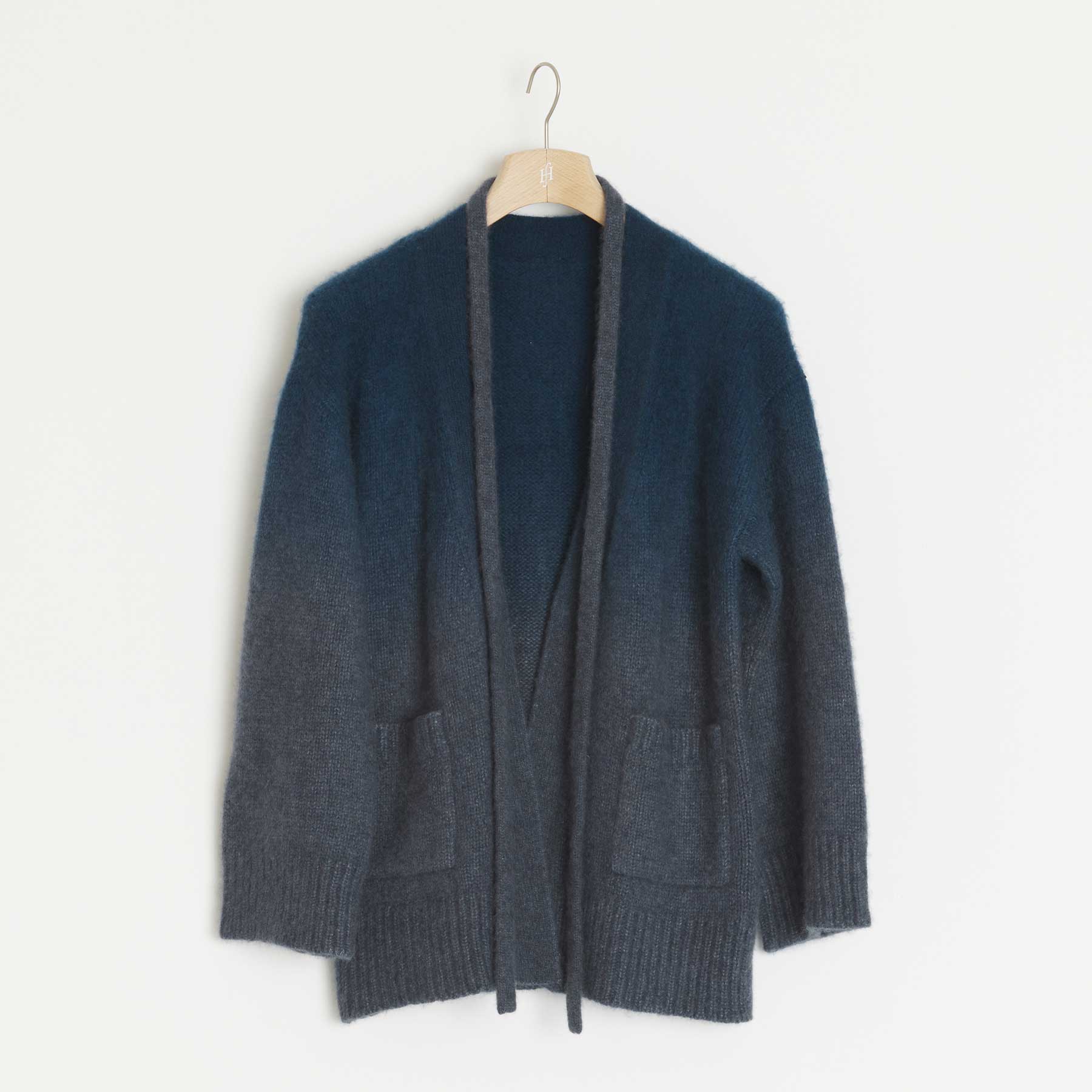 Cardigan Sencillo Dip Dye