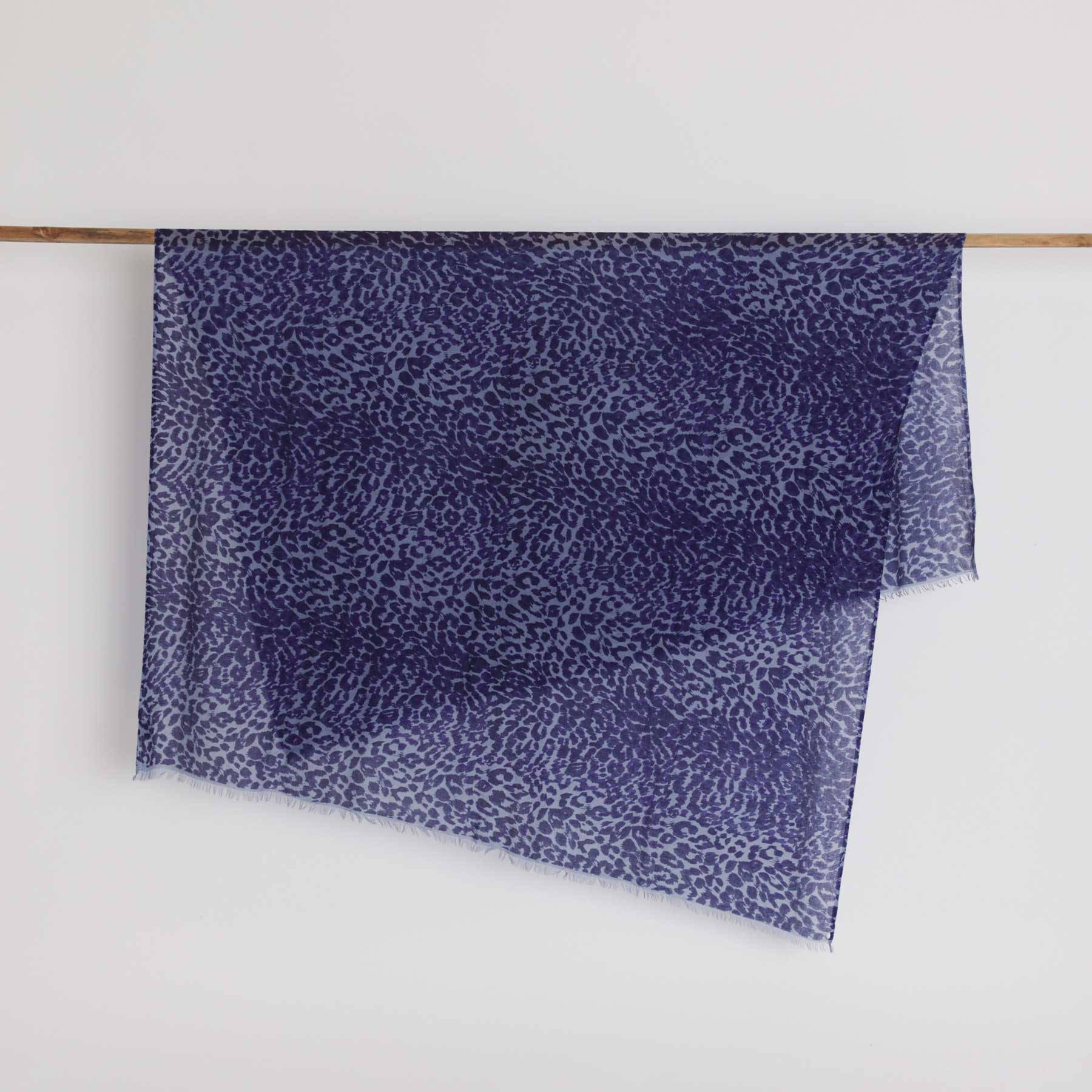 Cashmere Airy Scarf Cheetah