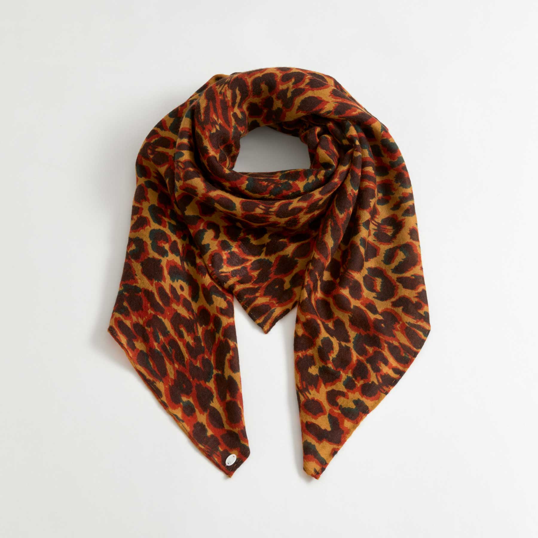 Cashmere Cube 110 felted Cheetah