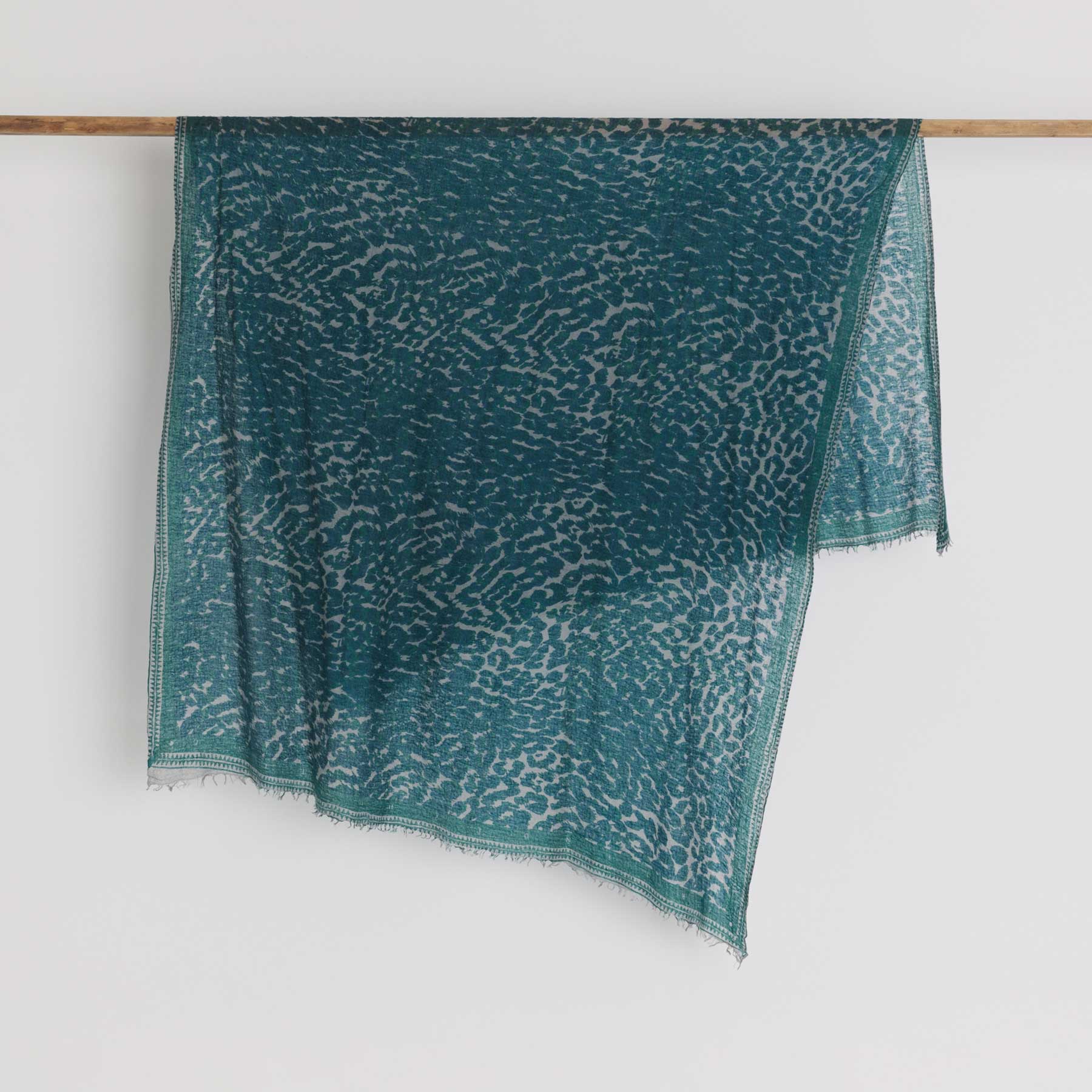 Felted Stole Cheetah