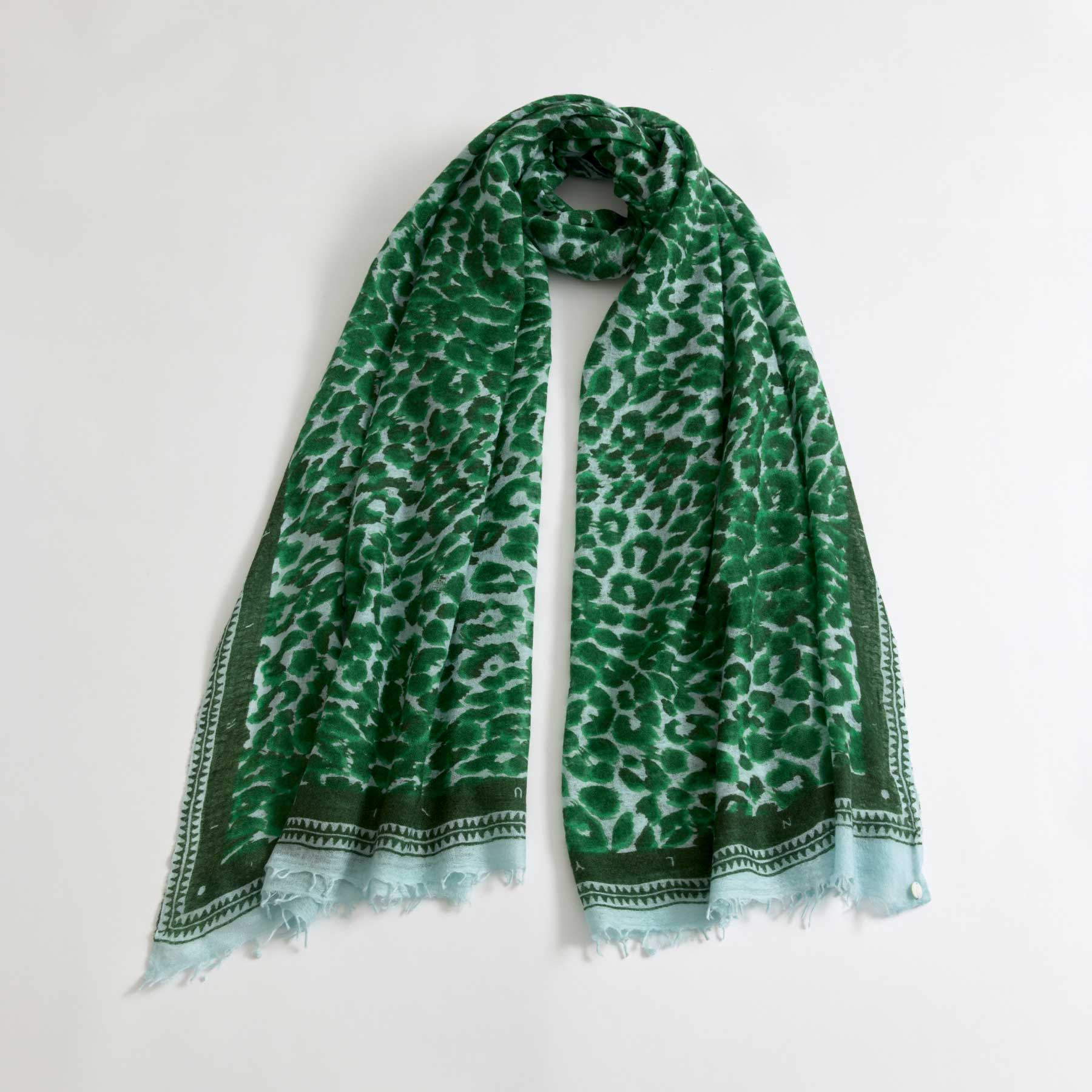 Felted Stole Cheetah