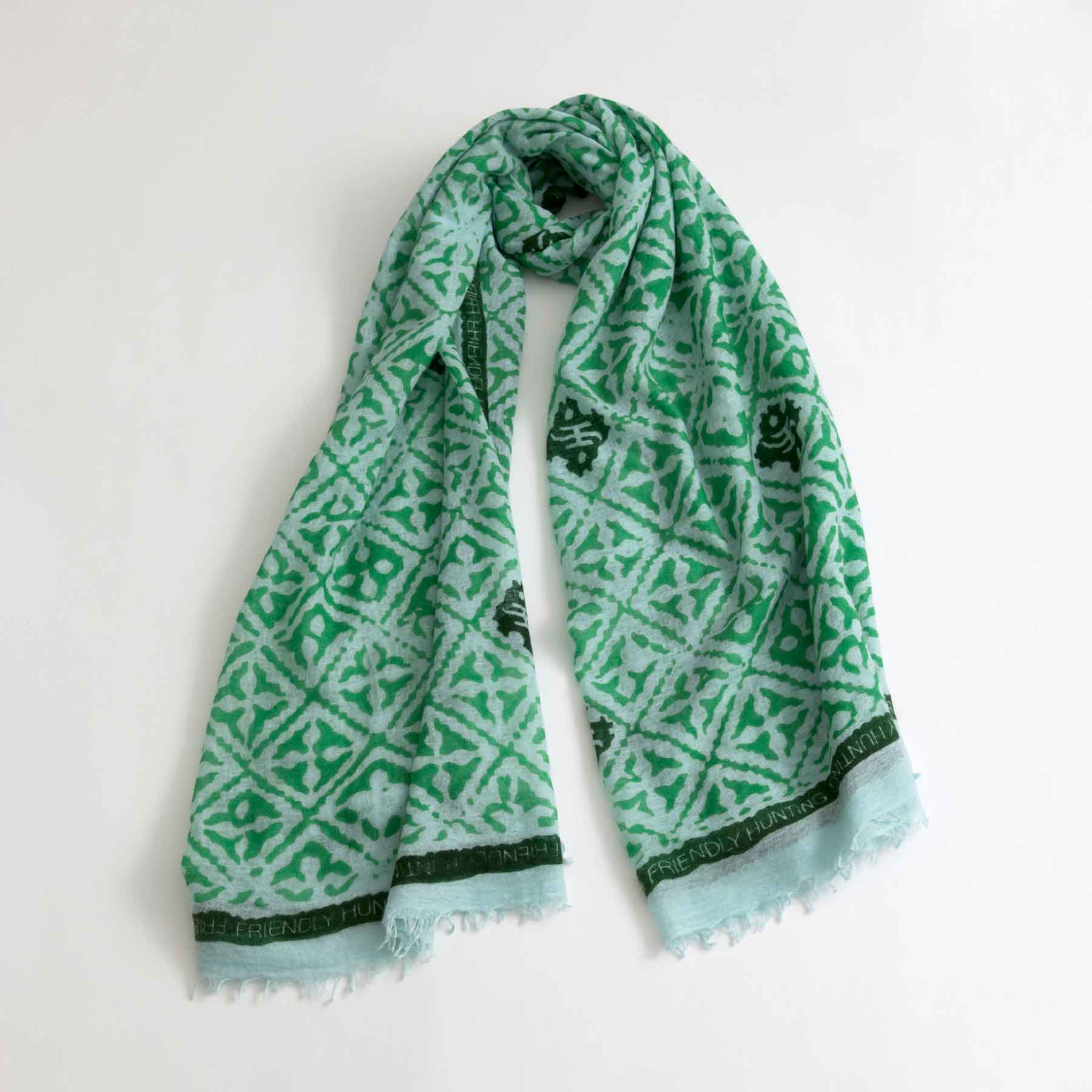 Felted Stole Eyes of Marrakesh