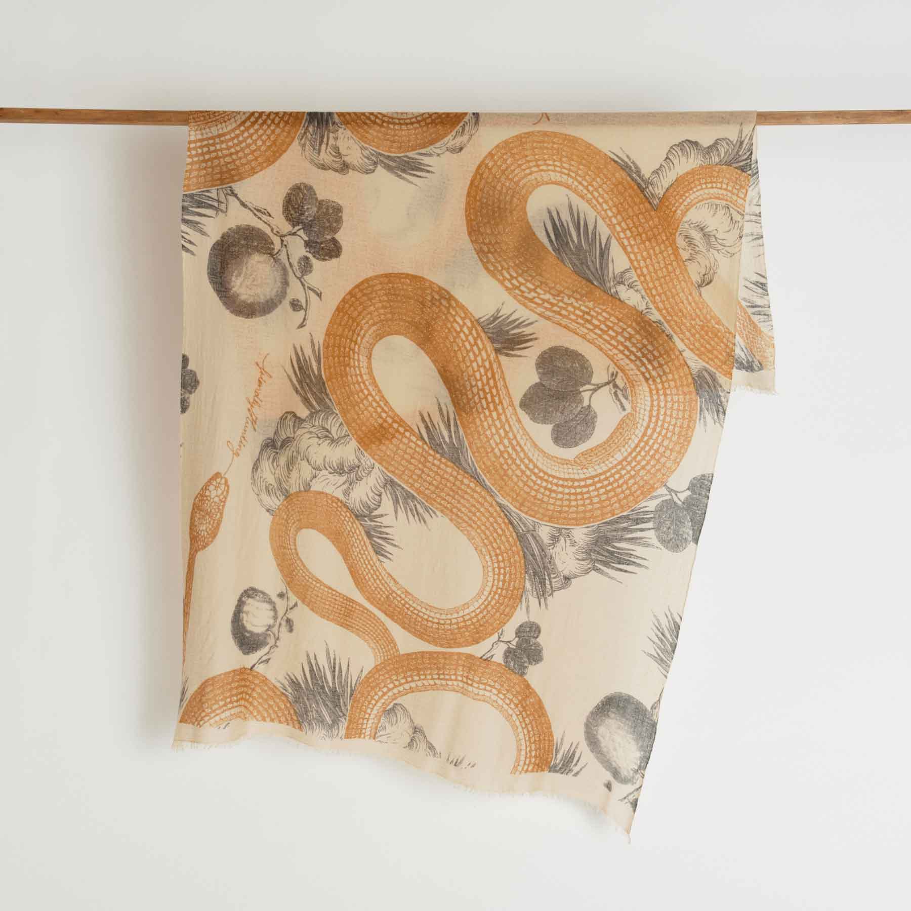 Felted Stole Garden Eden