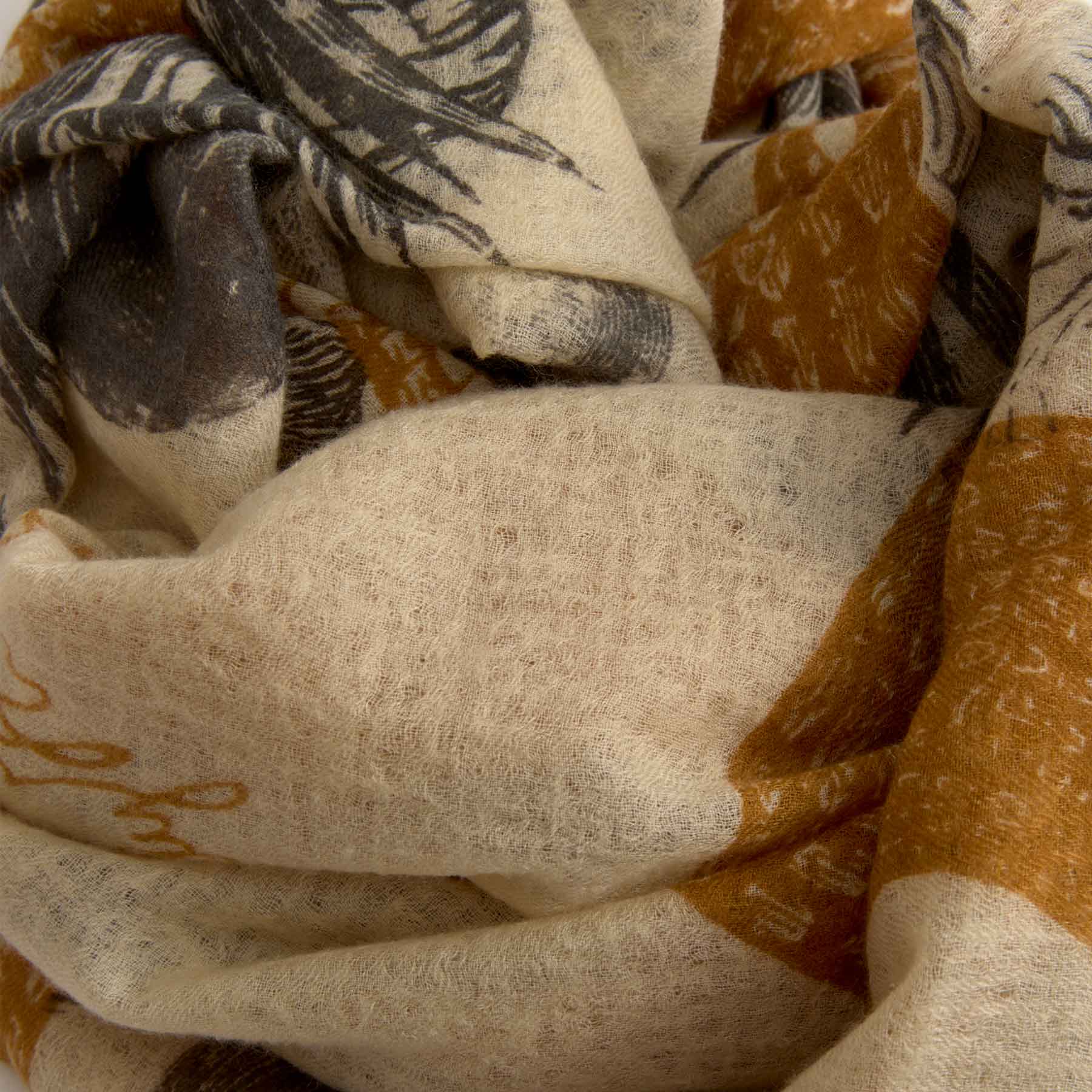 Felted Stole Garden Eden