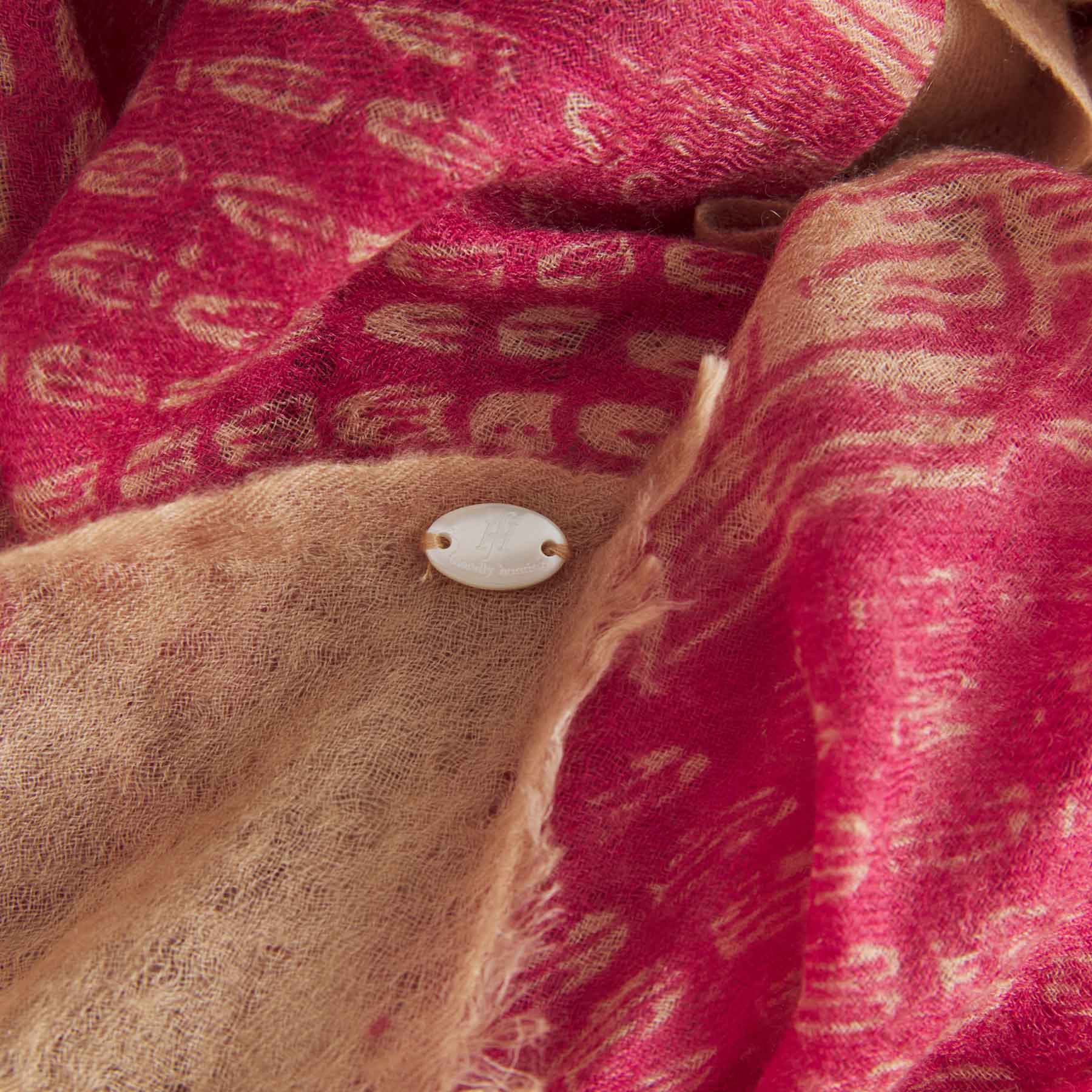 Felted Stole Garden Eden