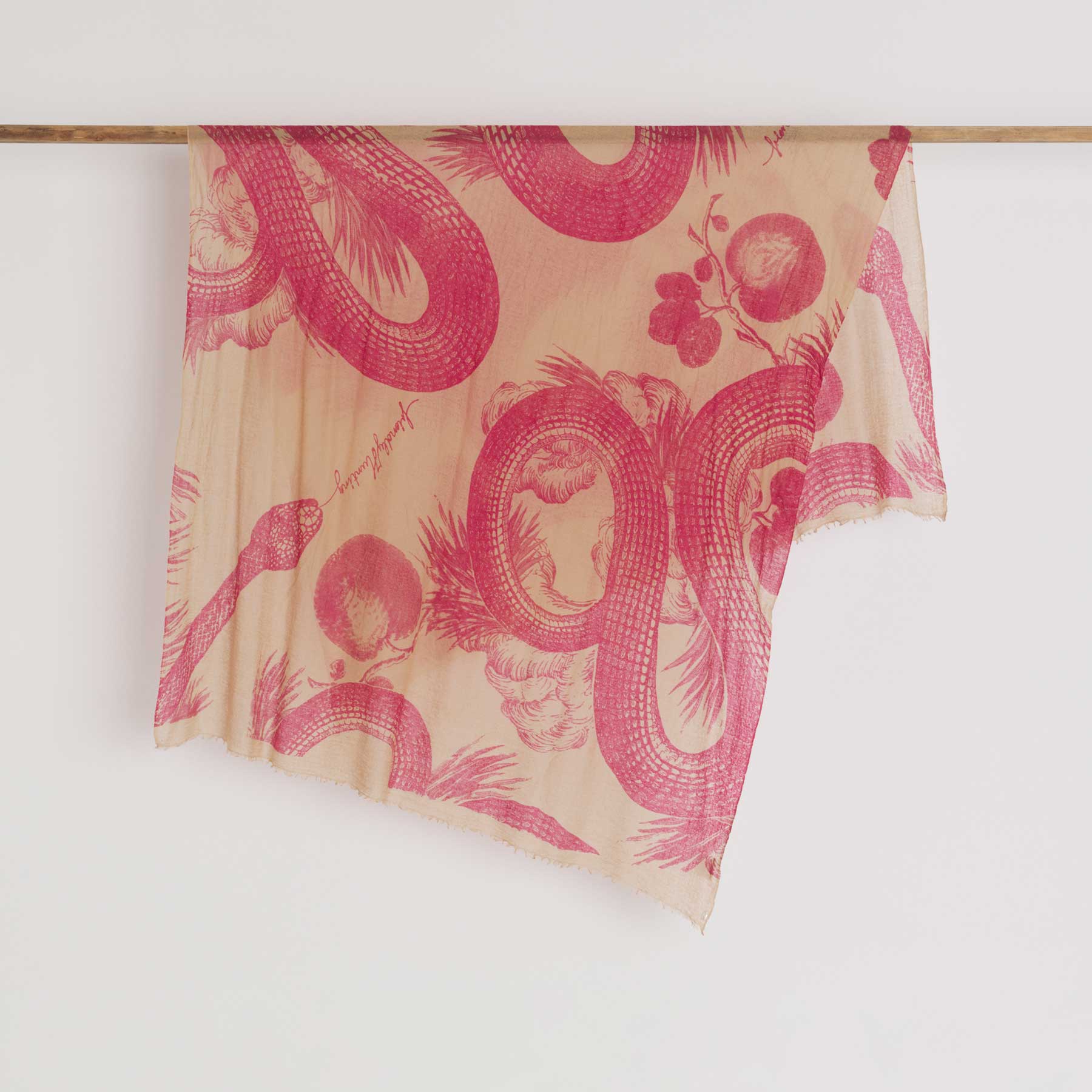 Felted Stole Garden Eden