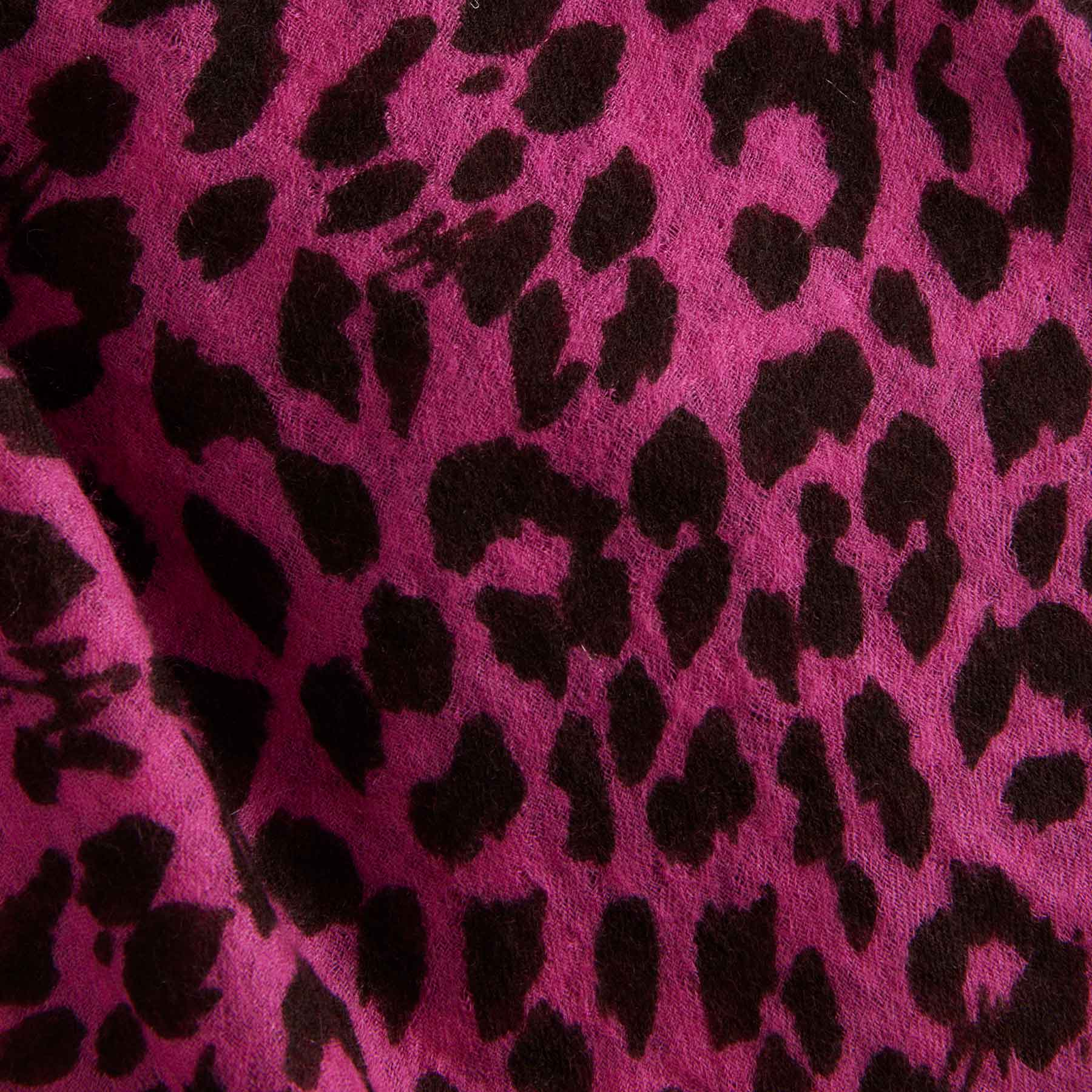 Felted Stole Cheetah