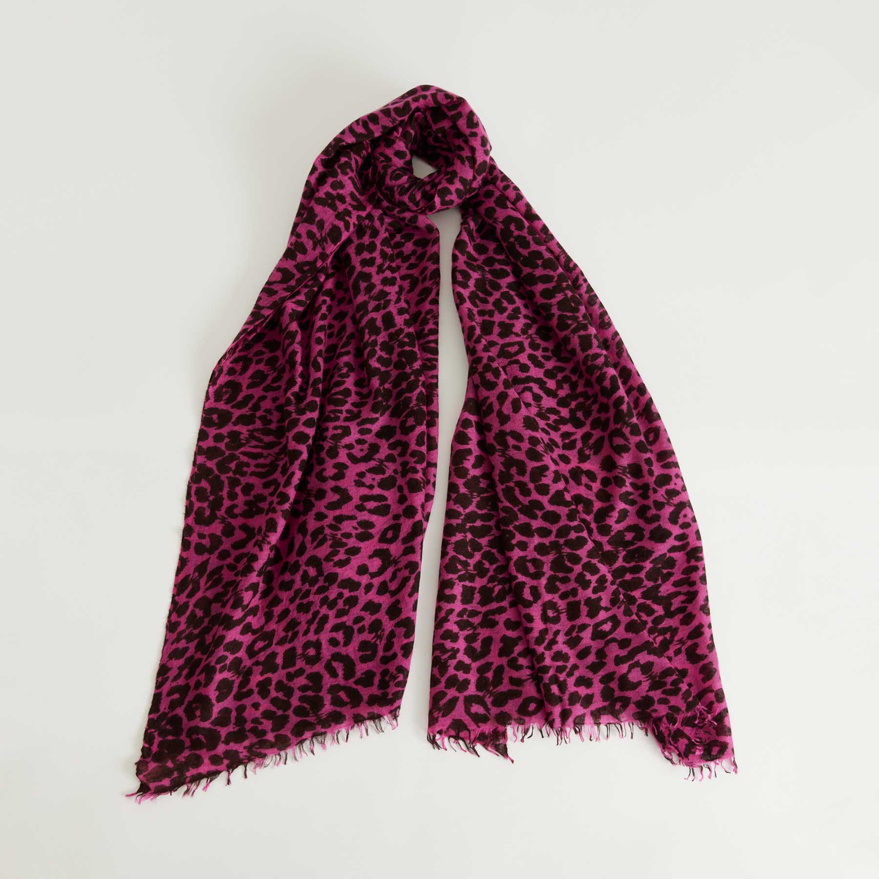 Felted Stole Cheetah