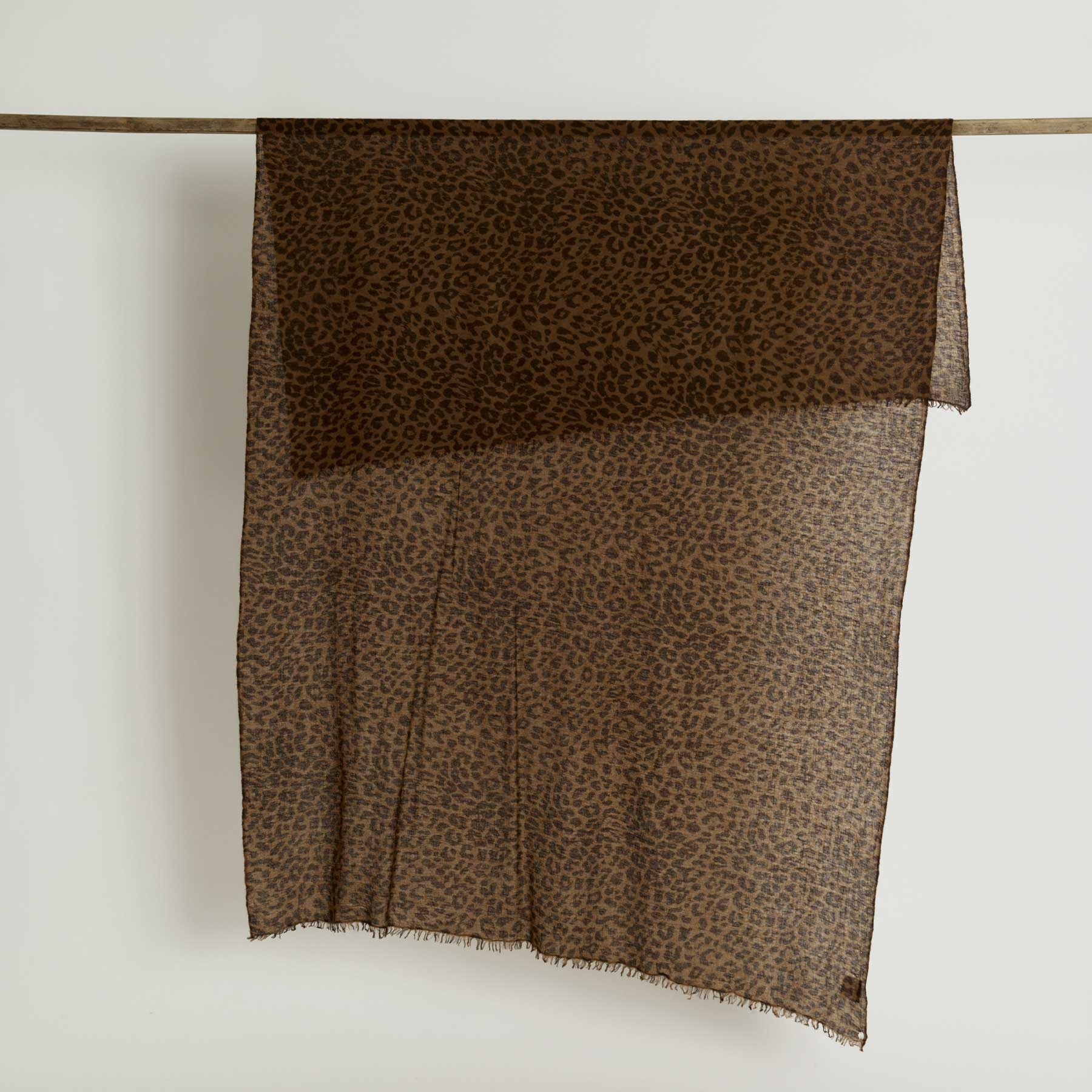 Felted Stole Cheetah