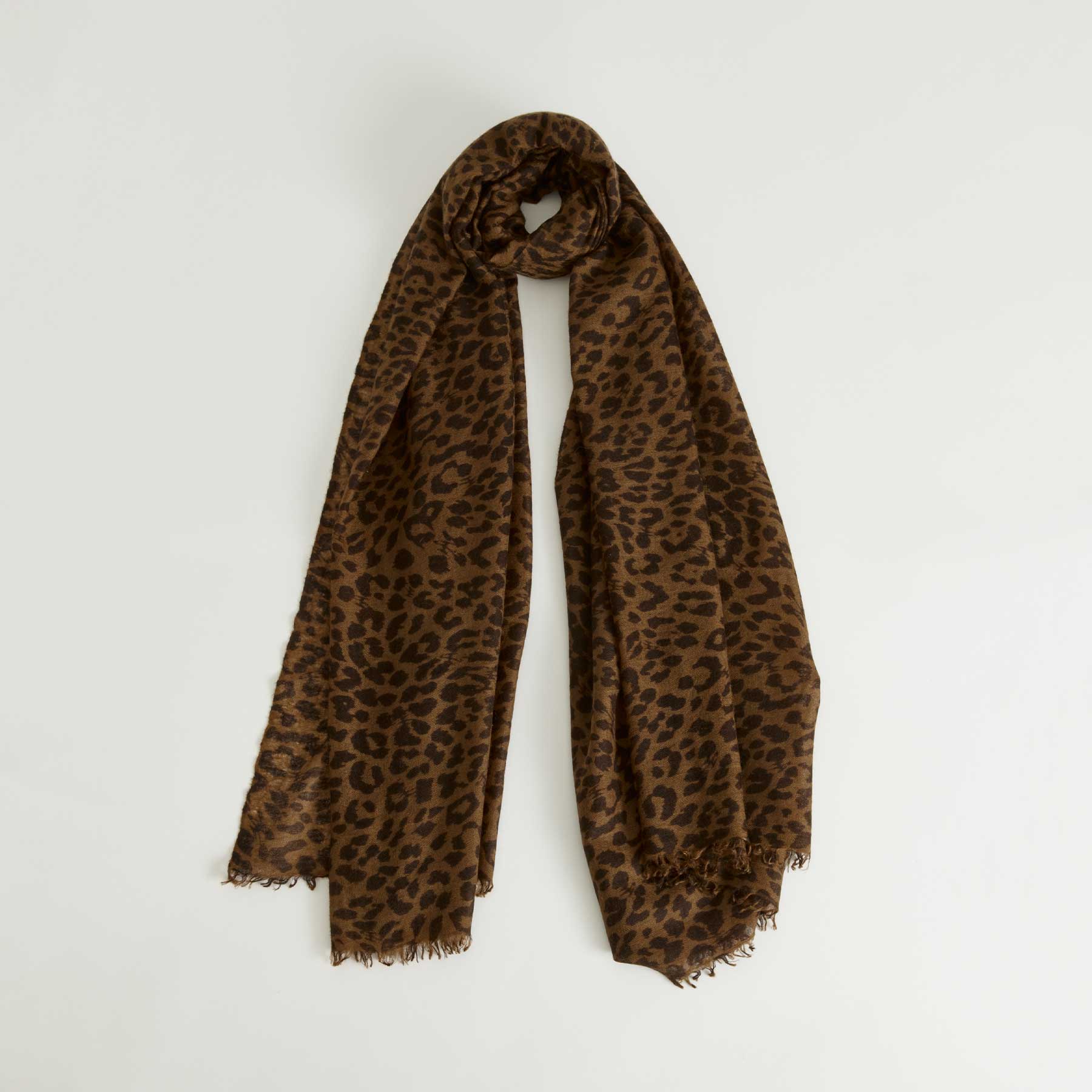 Felted Stole Cheetah