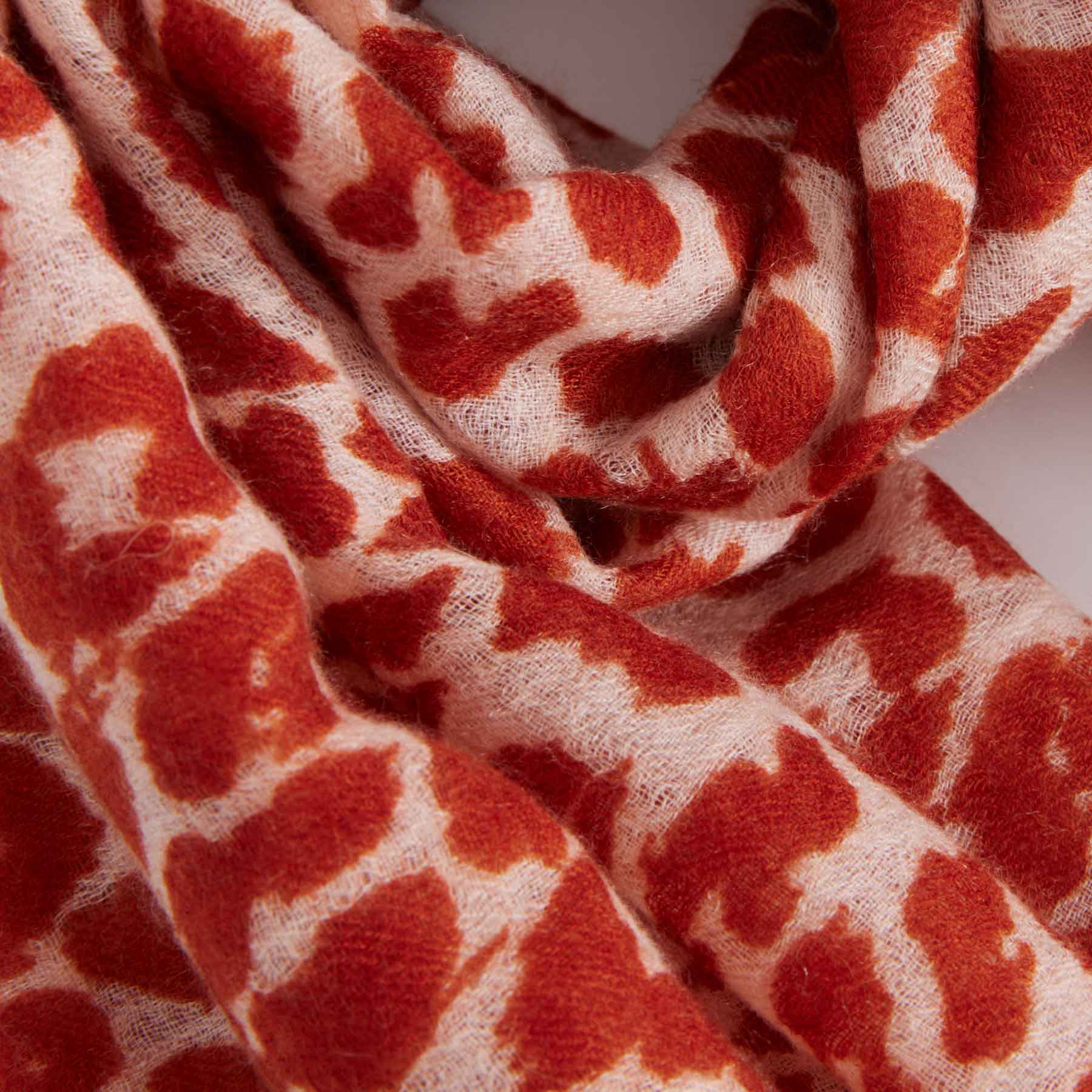 Felted Stole Cheetah