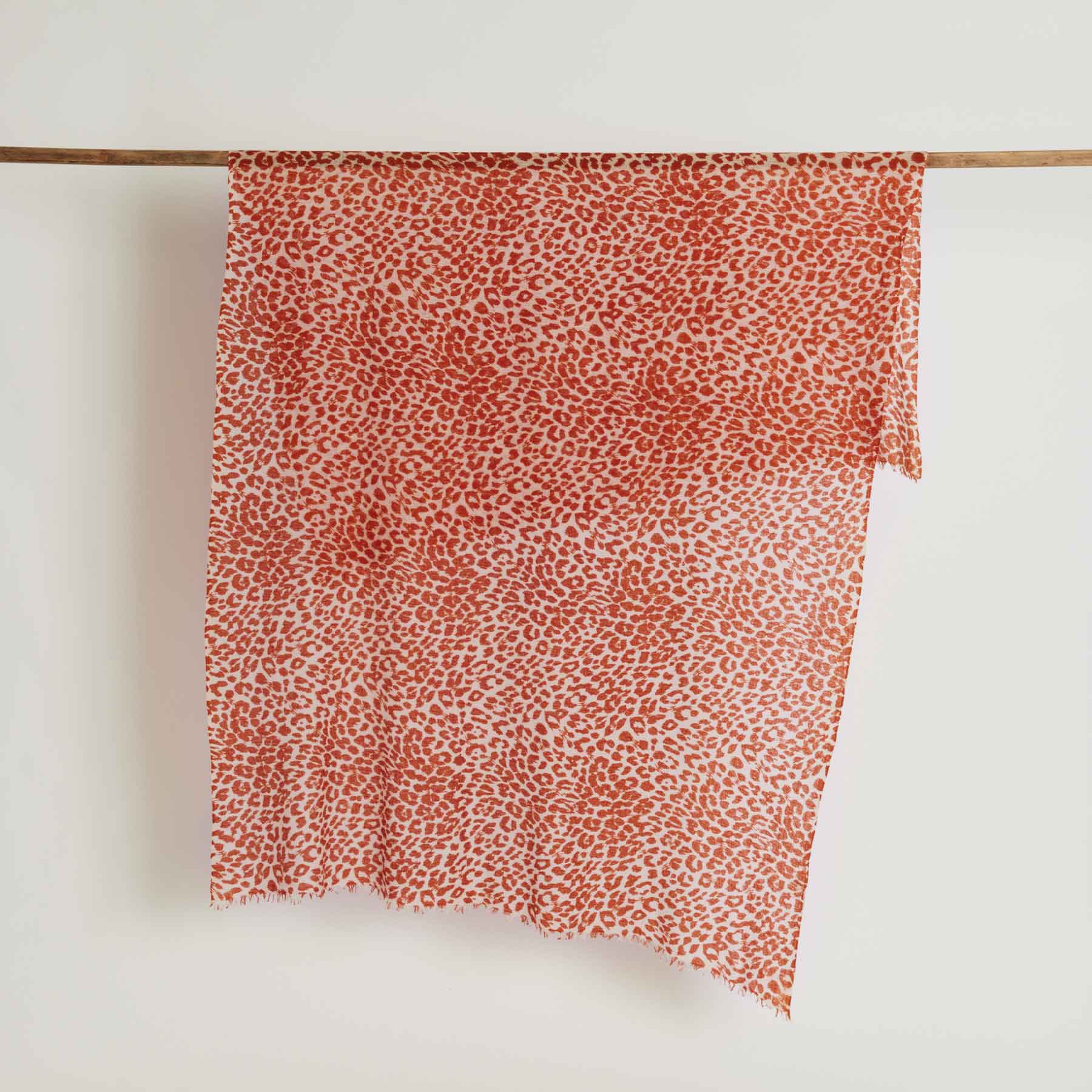 Felted Stole Cheetah