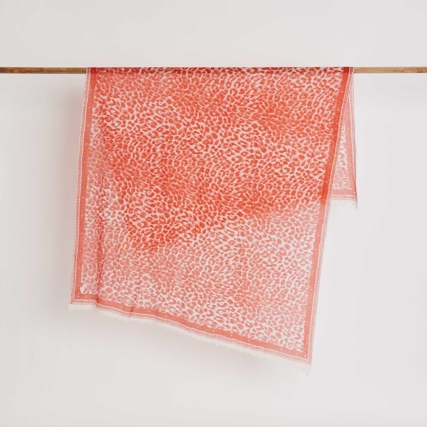 Felted Stole Cheetah