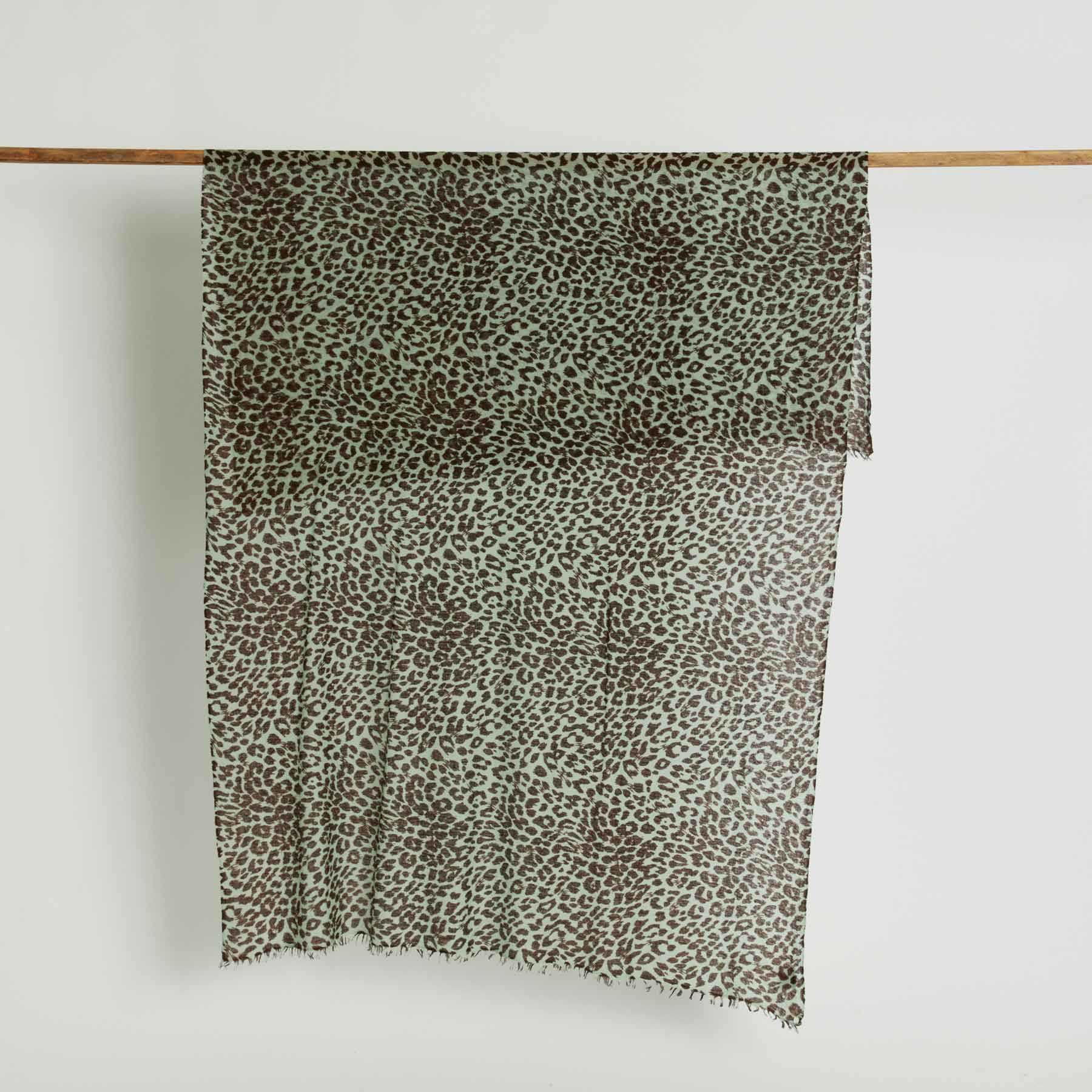 Felted Stole Cheetah