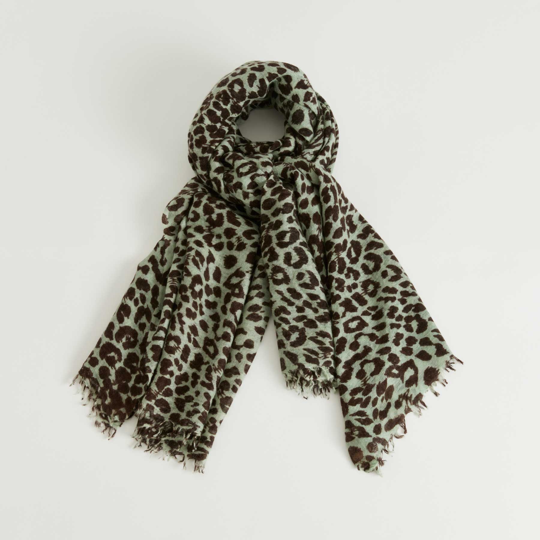 Felted Stole Cheetah