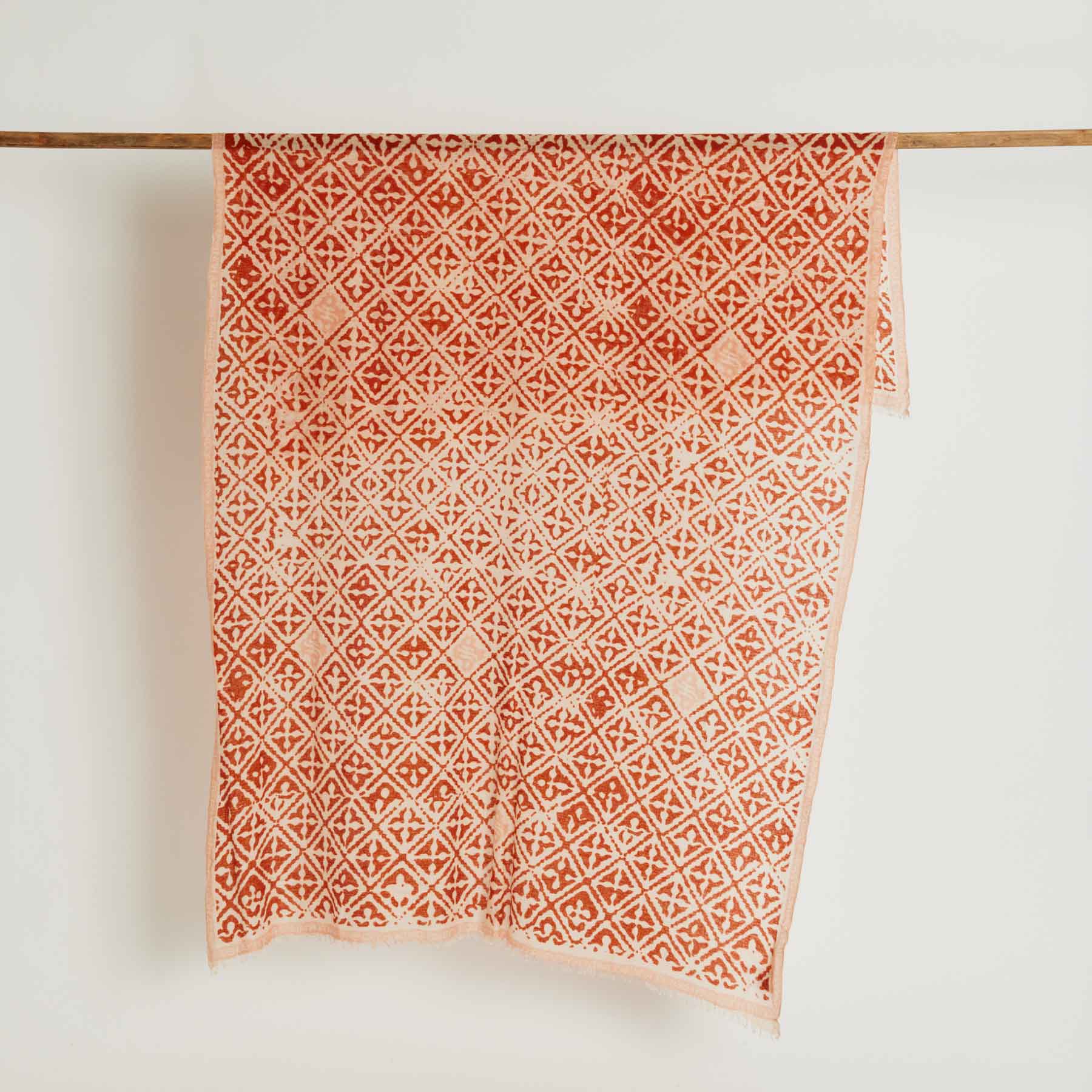 Felted Stole Eyes of Marrakesh