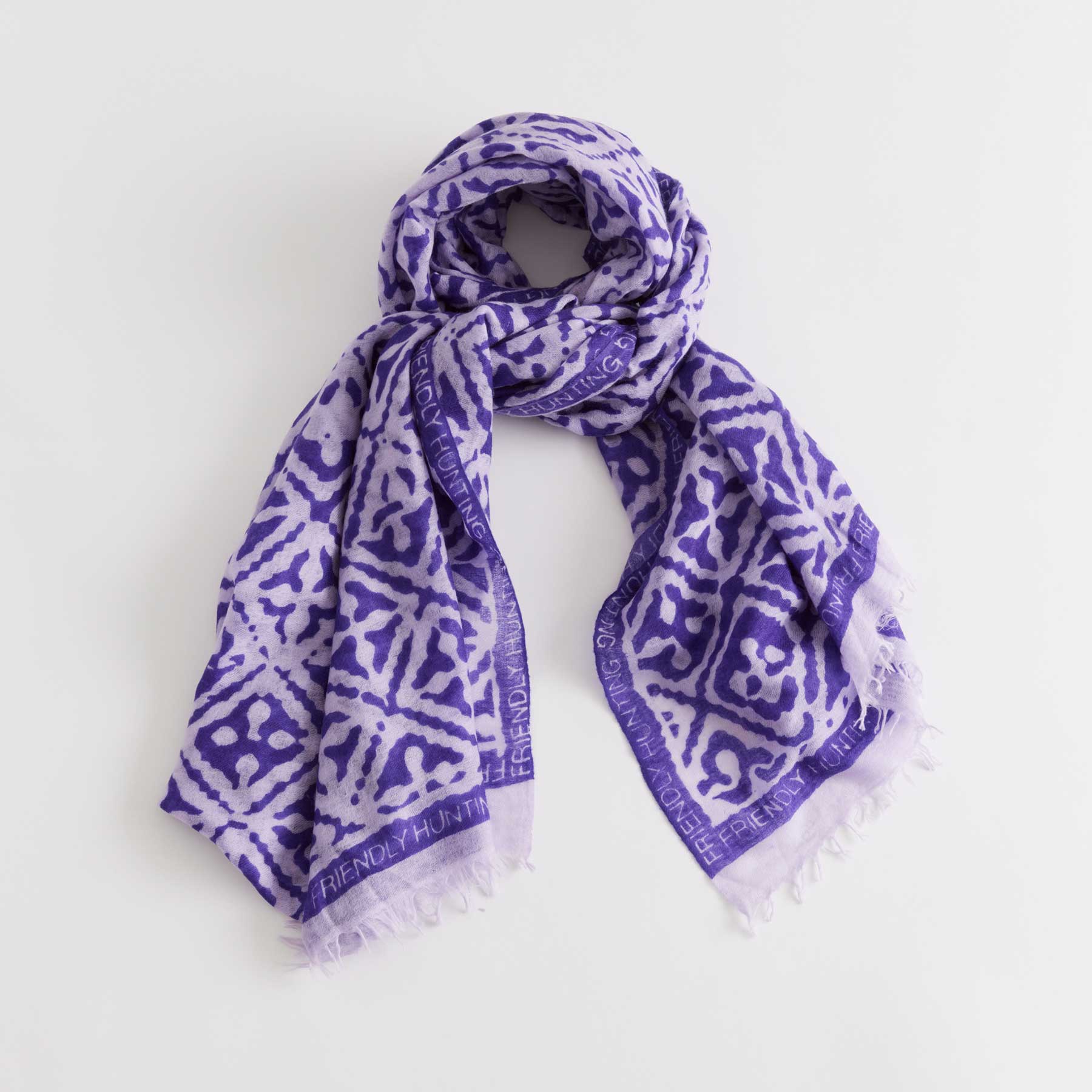 Felted Stole Eyes of Marrakesh