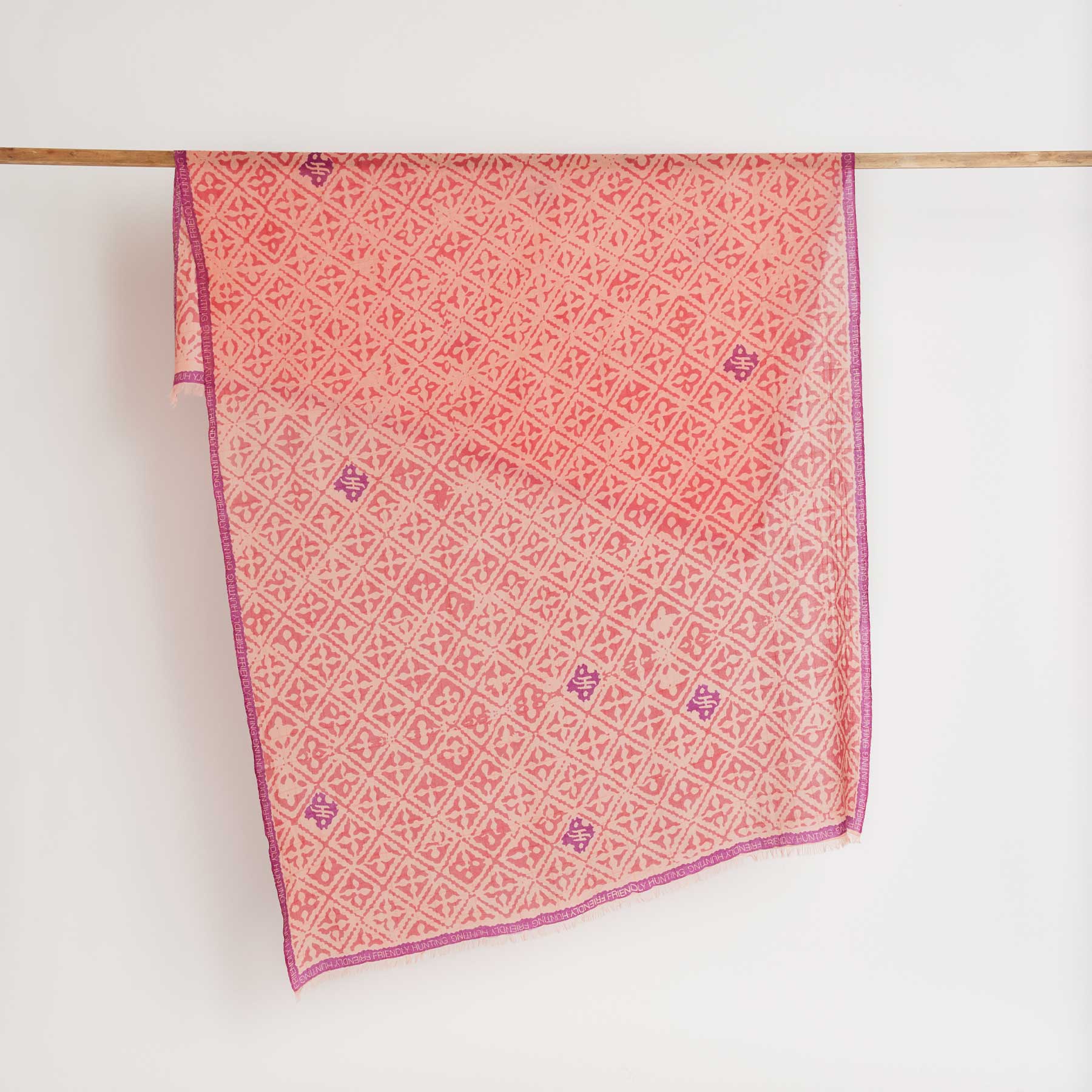 Felted Stole Eyes of Marrakesh