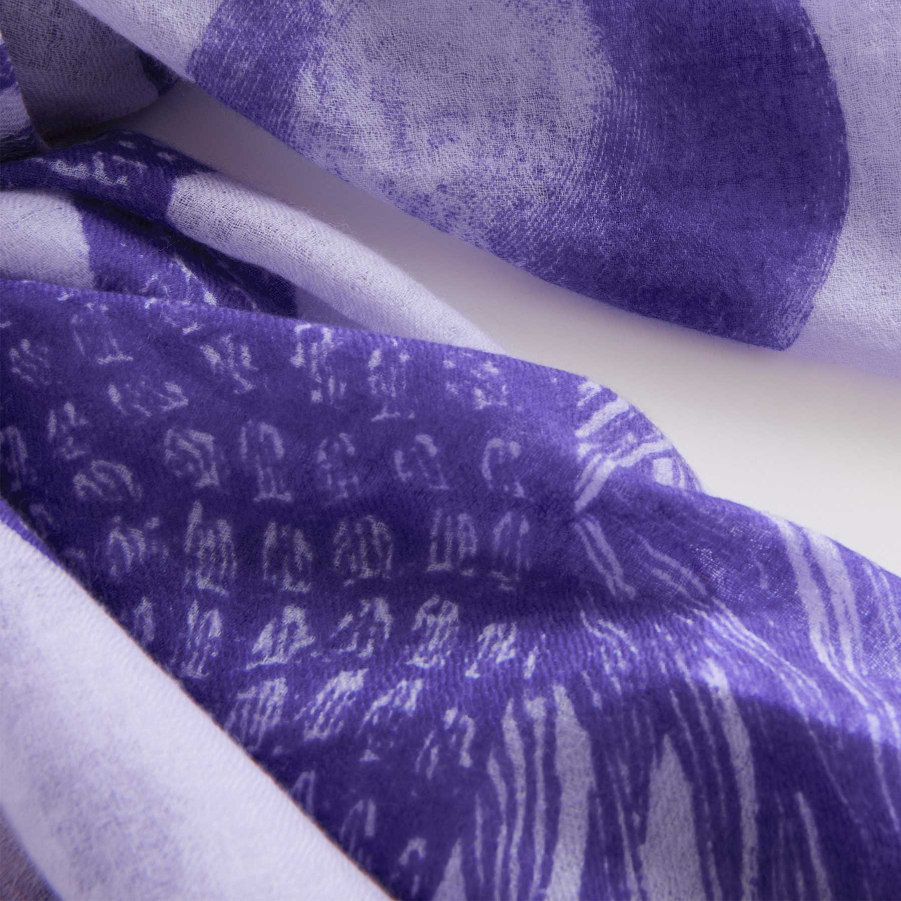 Felted Stole Garden Eden