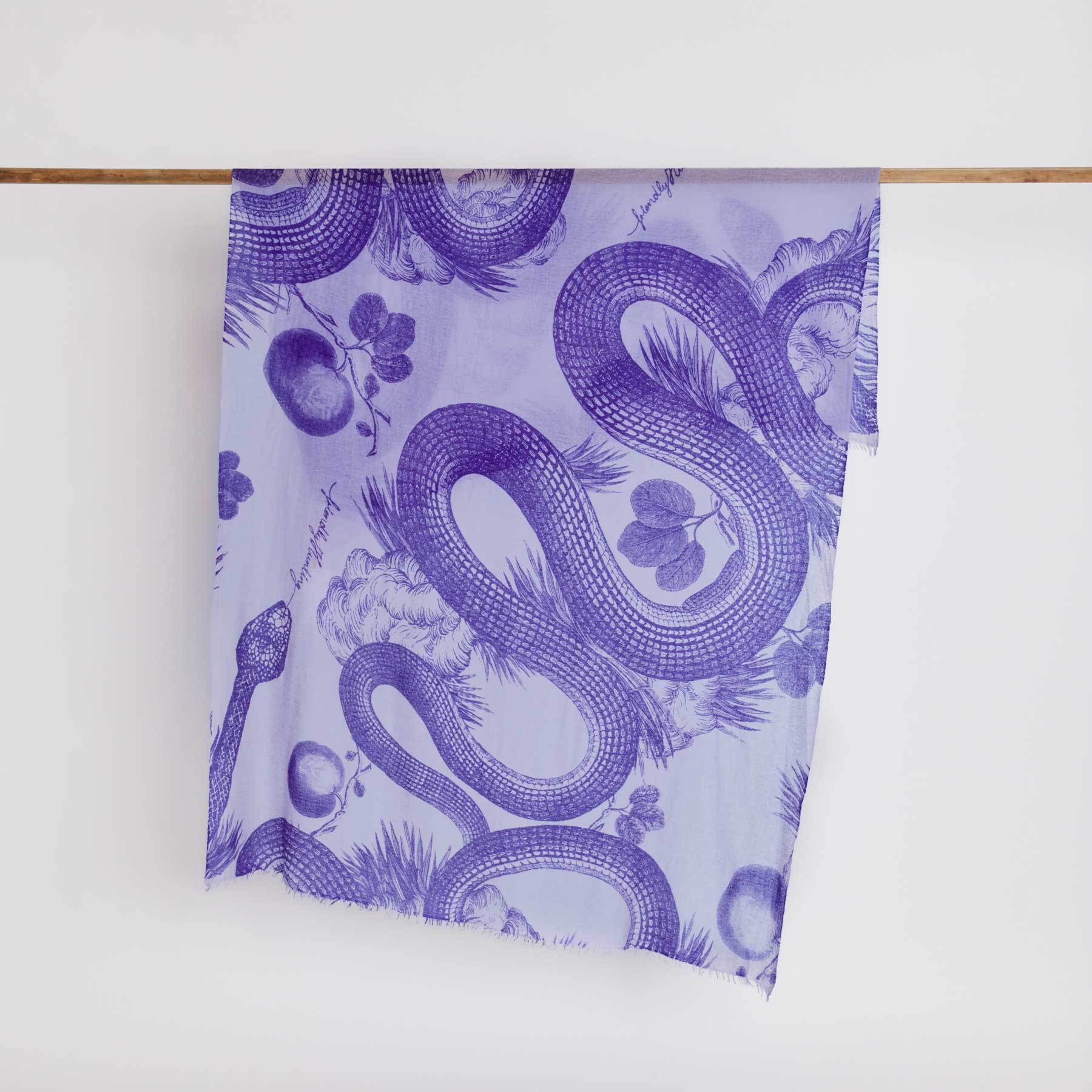 Felted Stole Garden Eden