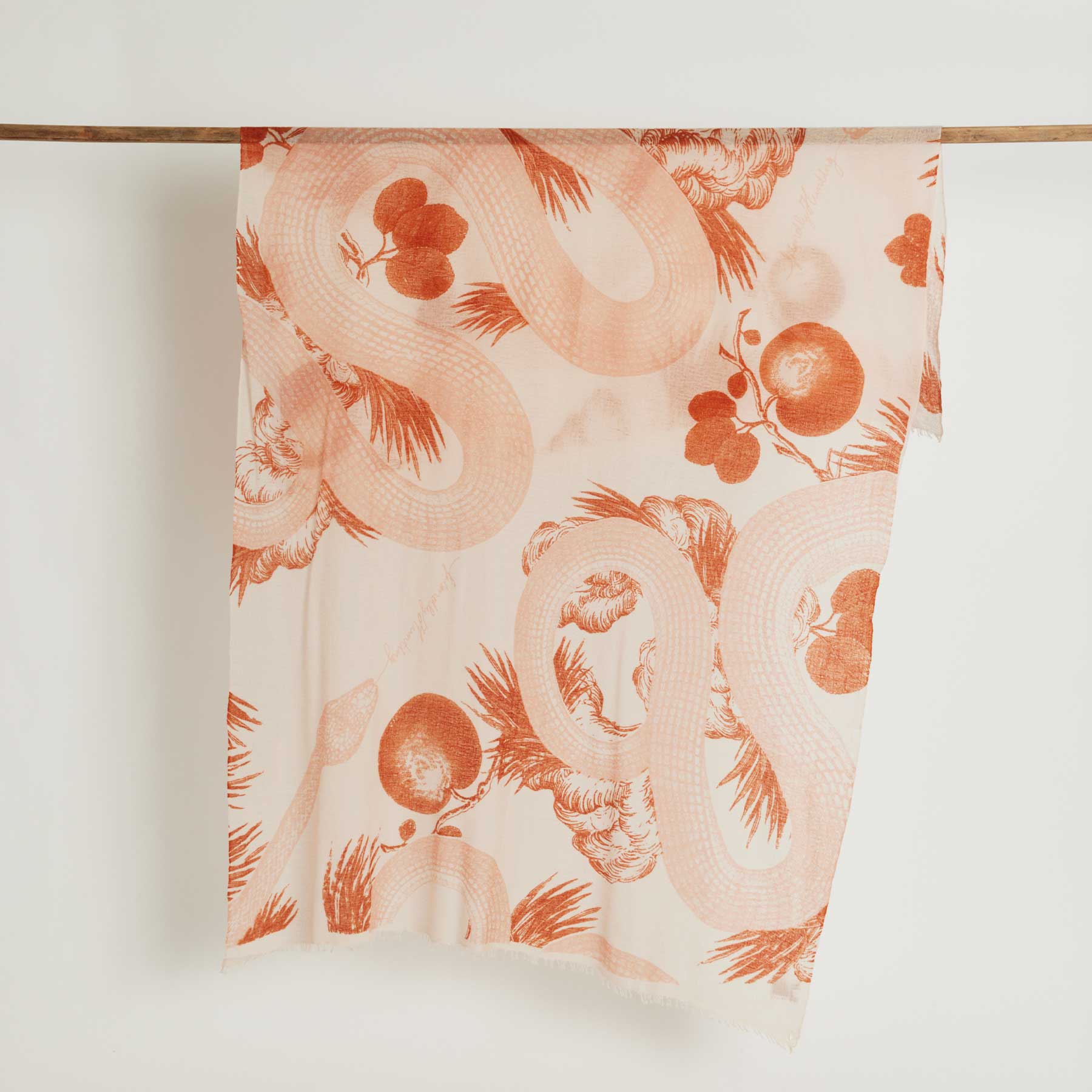 Felted Stole Garden Eden