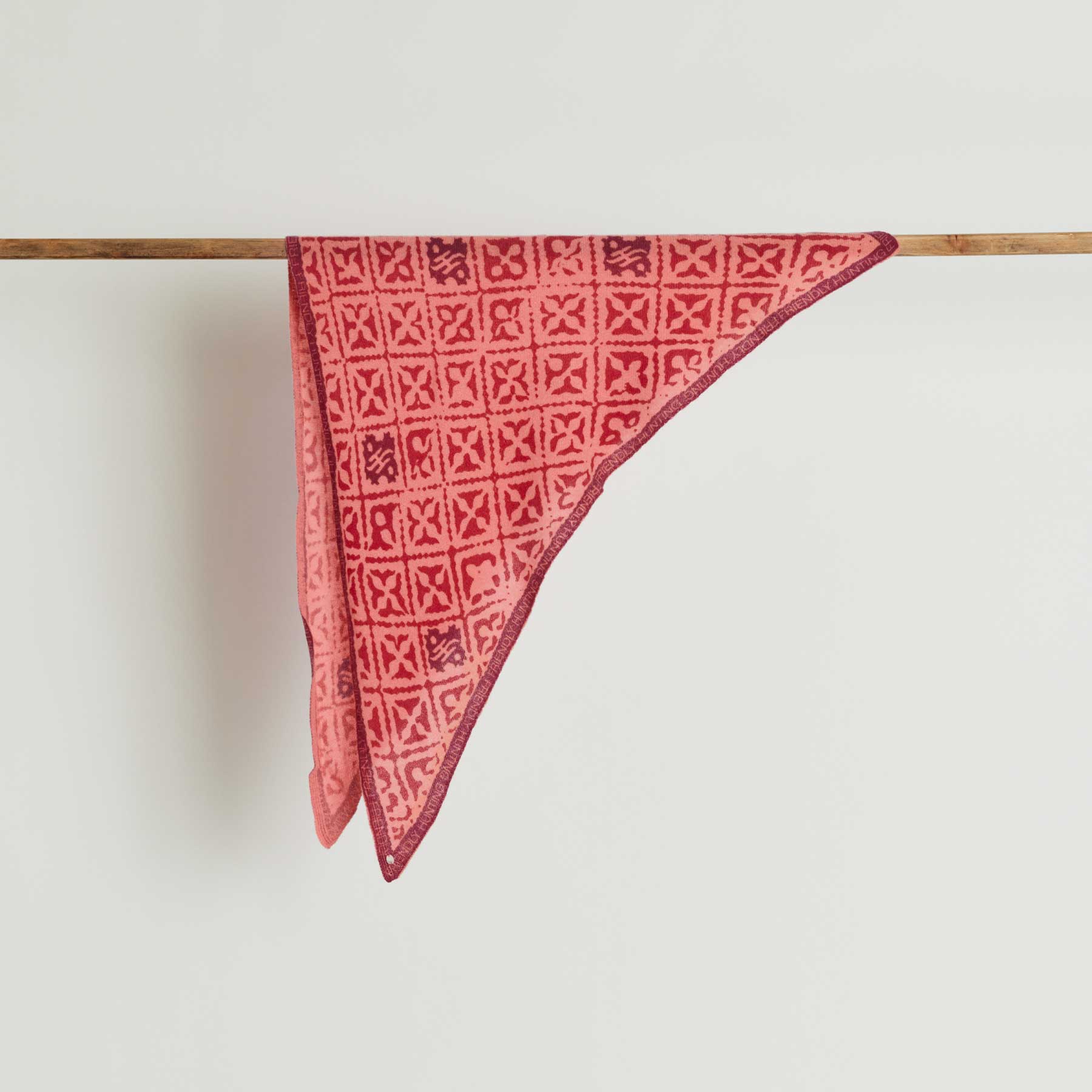 Triangle Knit Scarf Eyes of Marrakesh