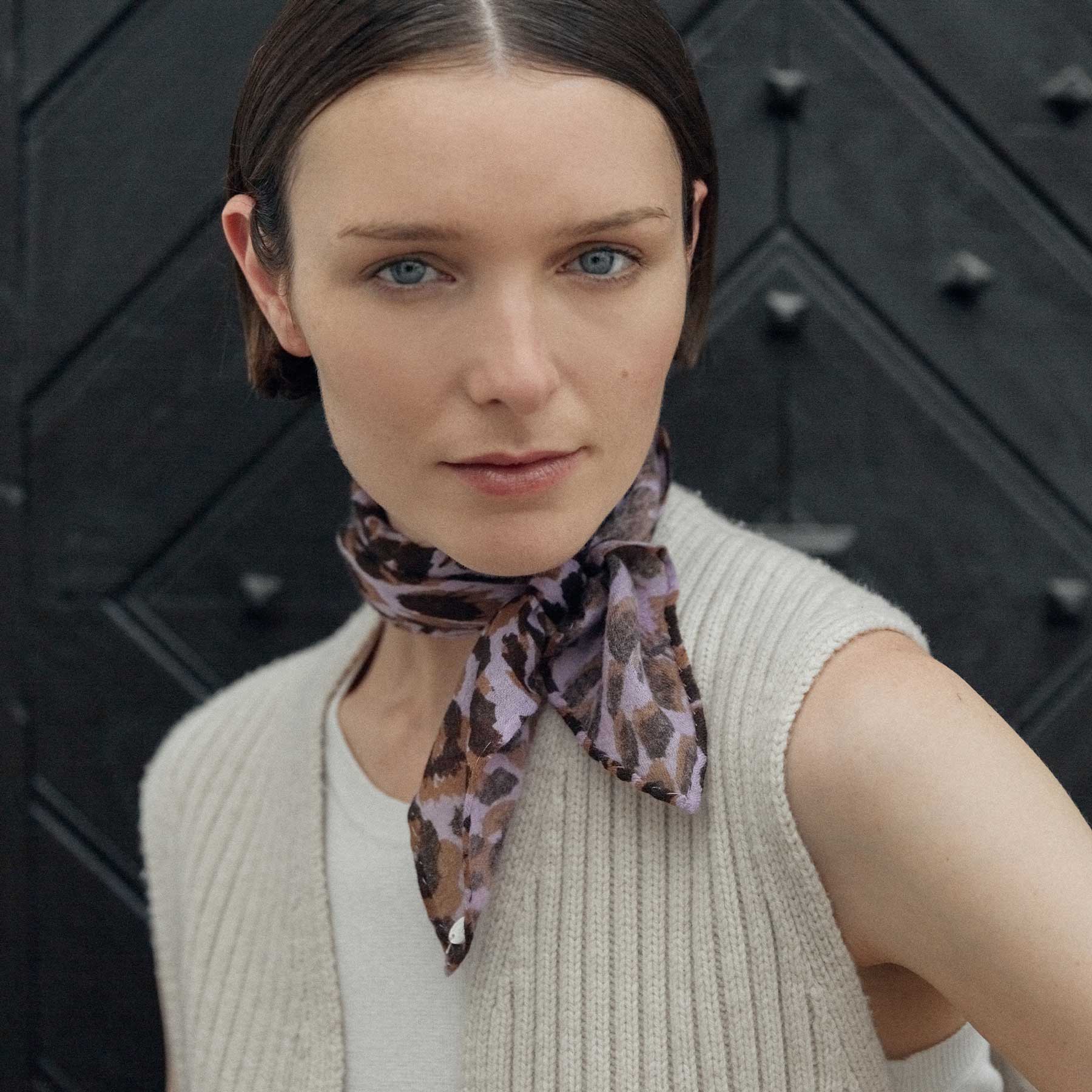 Cashmere Midi 70 Cheetah