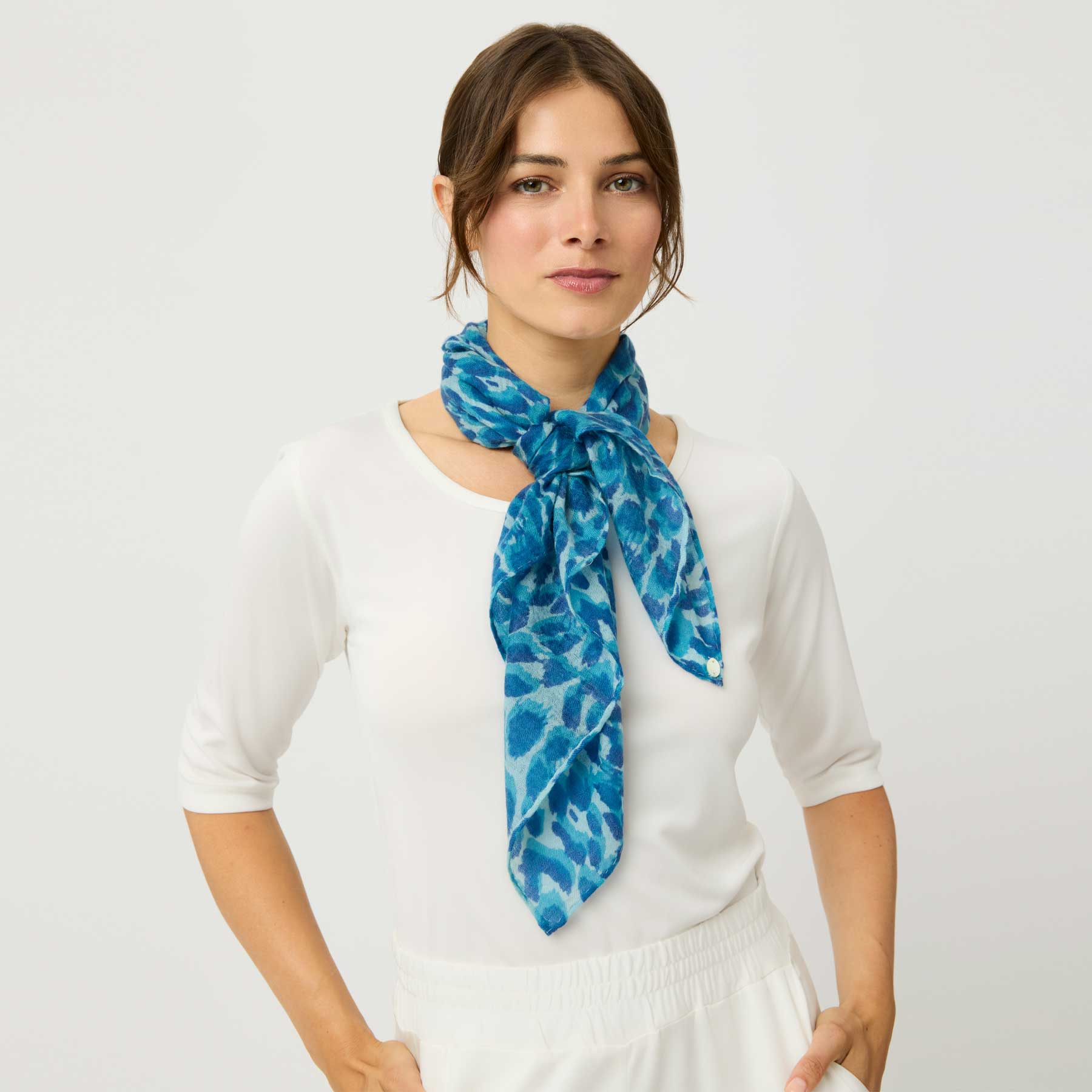 Cashmere Midi 70 Cheetah