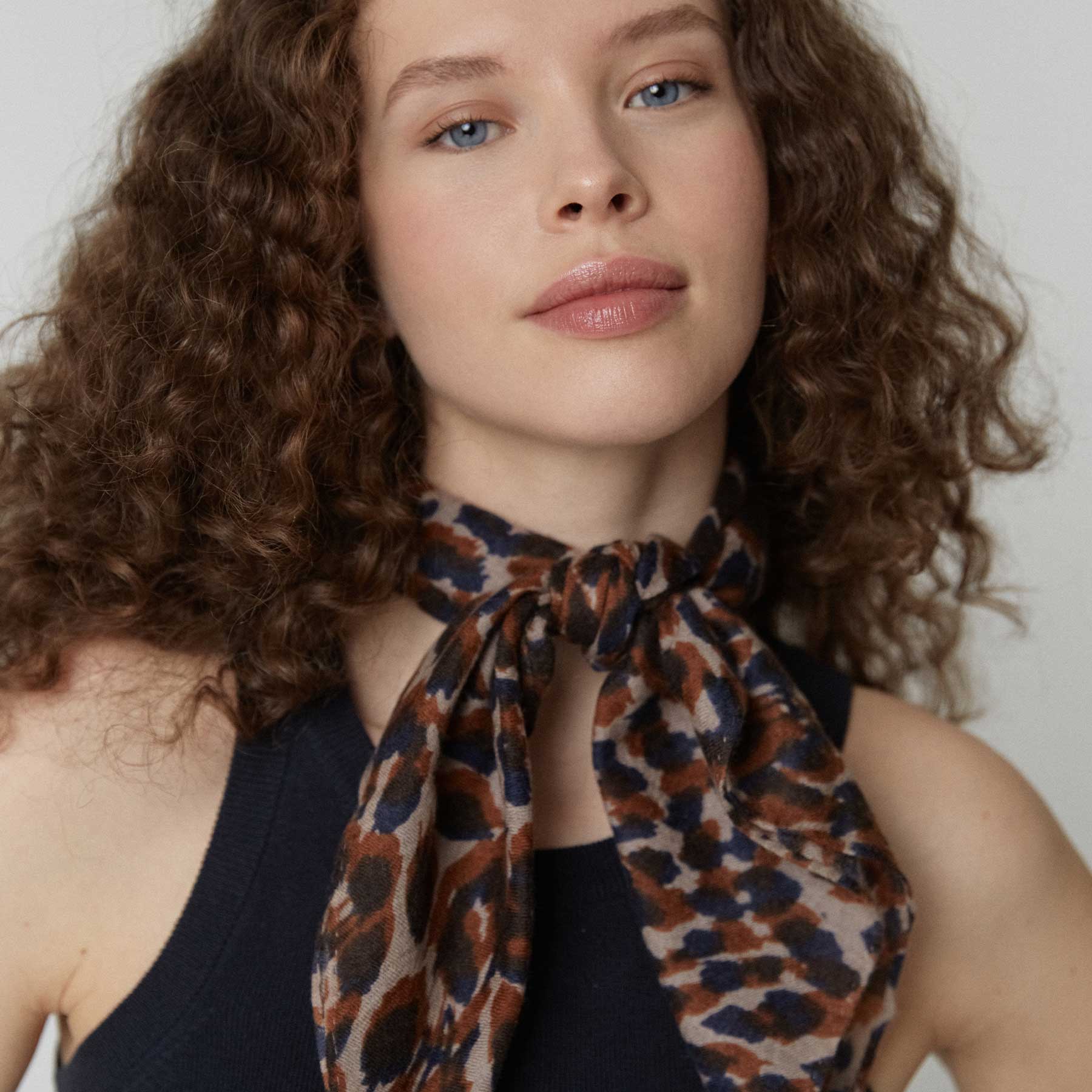 Cashmere Midi 70 Cheetah