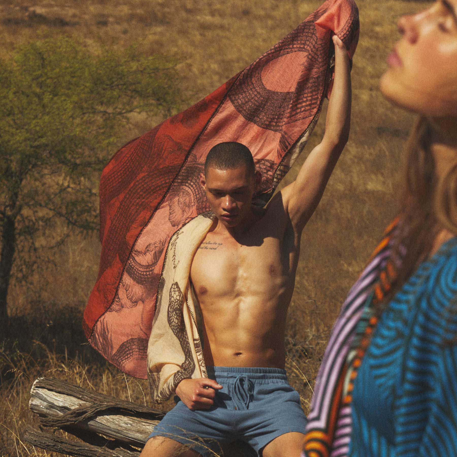 Scarf Patch Garden Eden