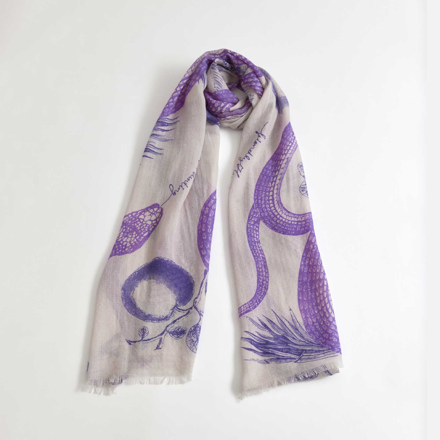 Cashmere Scarf Garden Eden