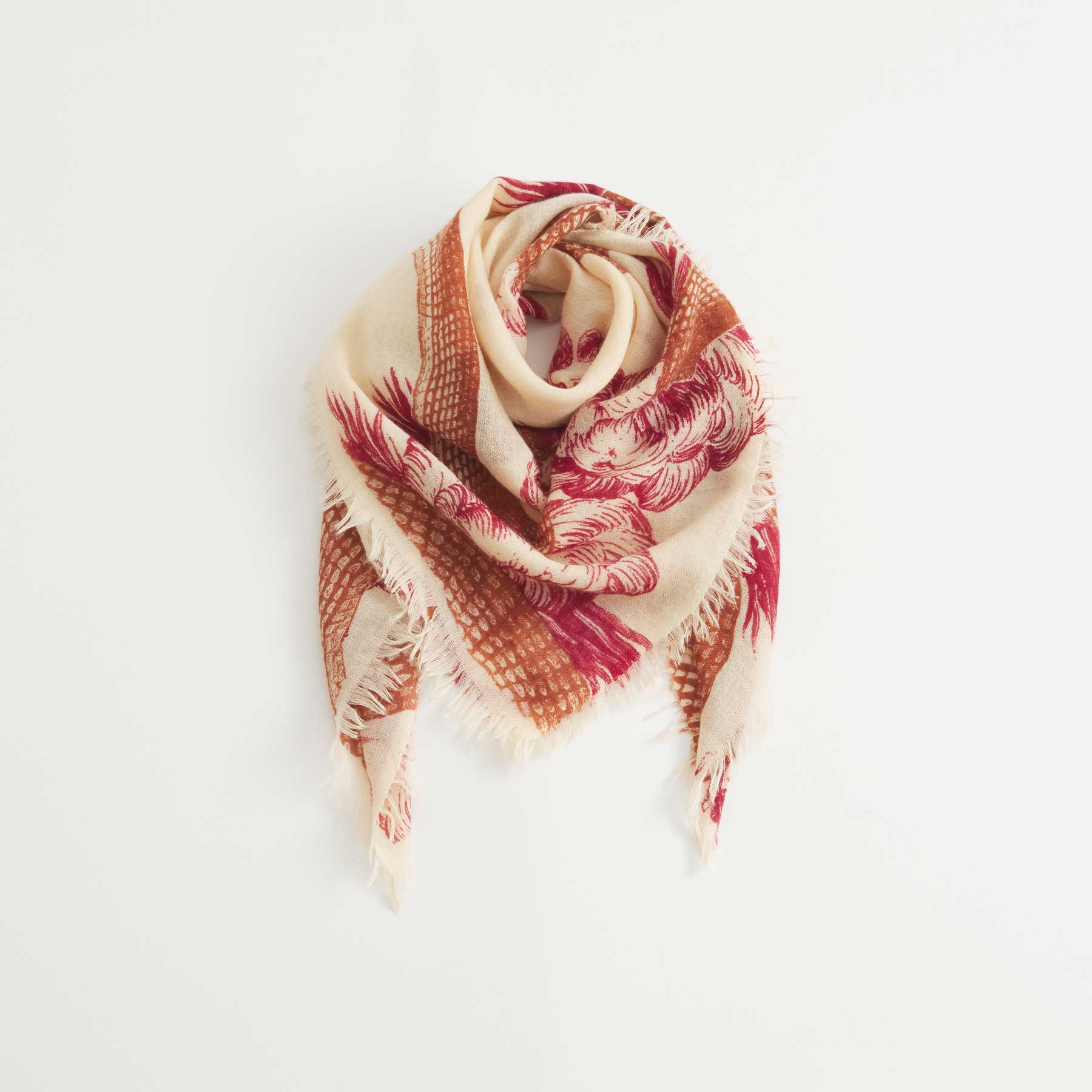 Cashmere Diamond Carré 90 Garden Eden