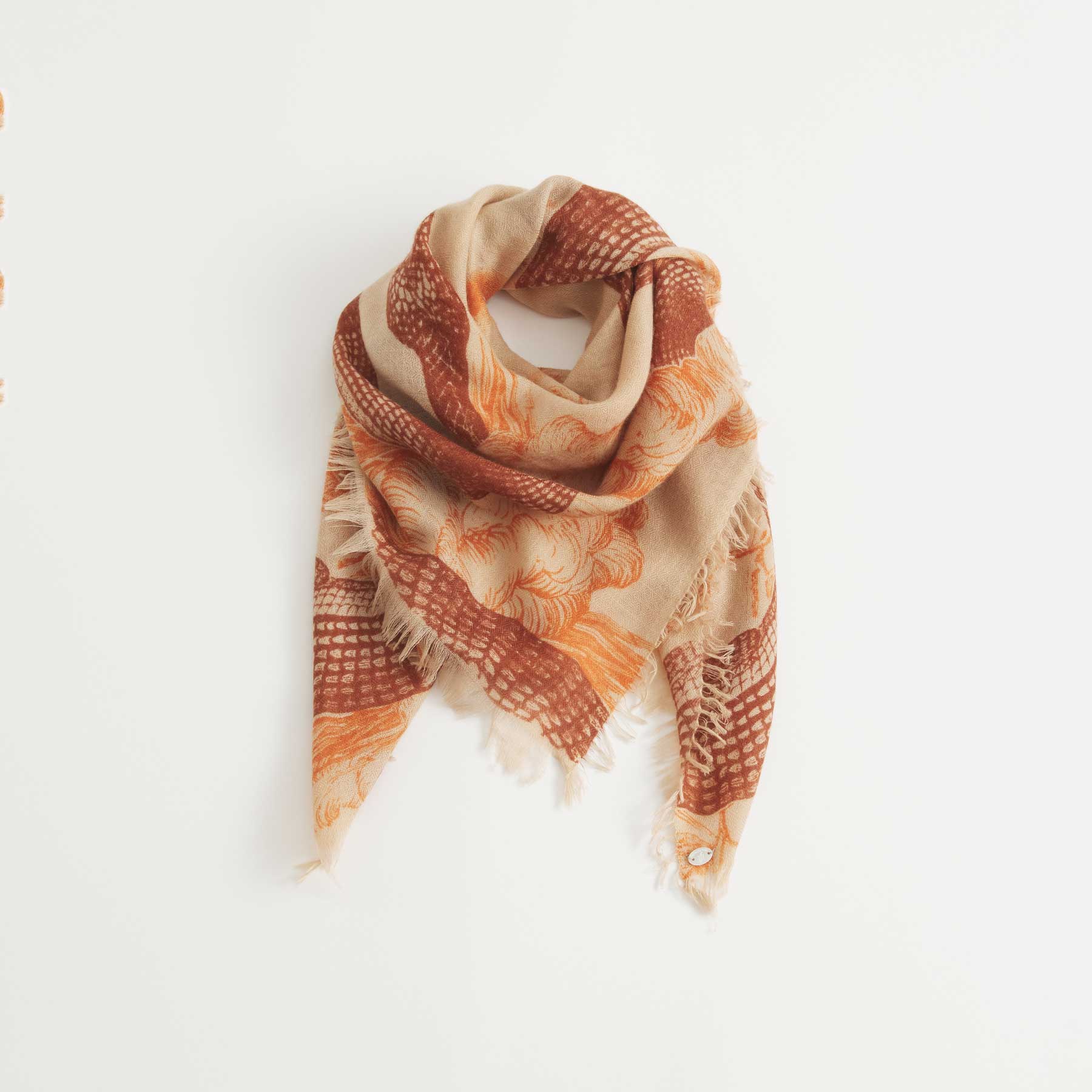 Cashmere Diamond Carré 90 Garden Eden