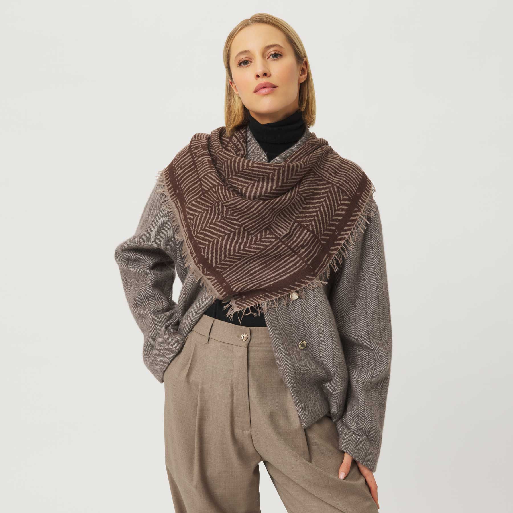 Cashmere Diamond Carré 90 Lifelines