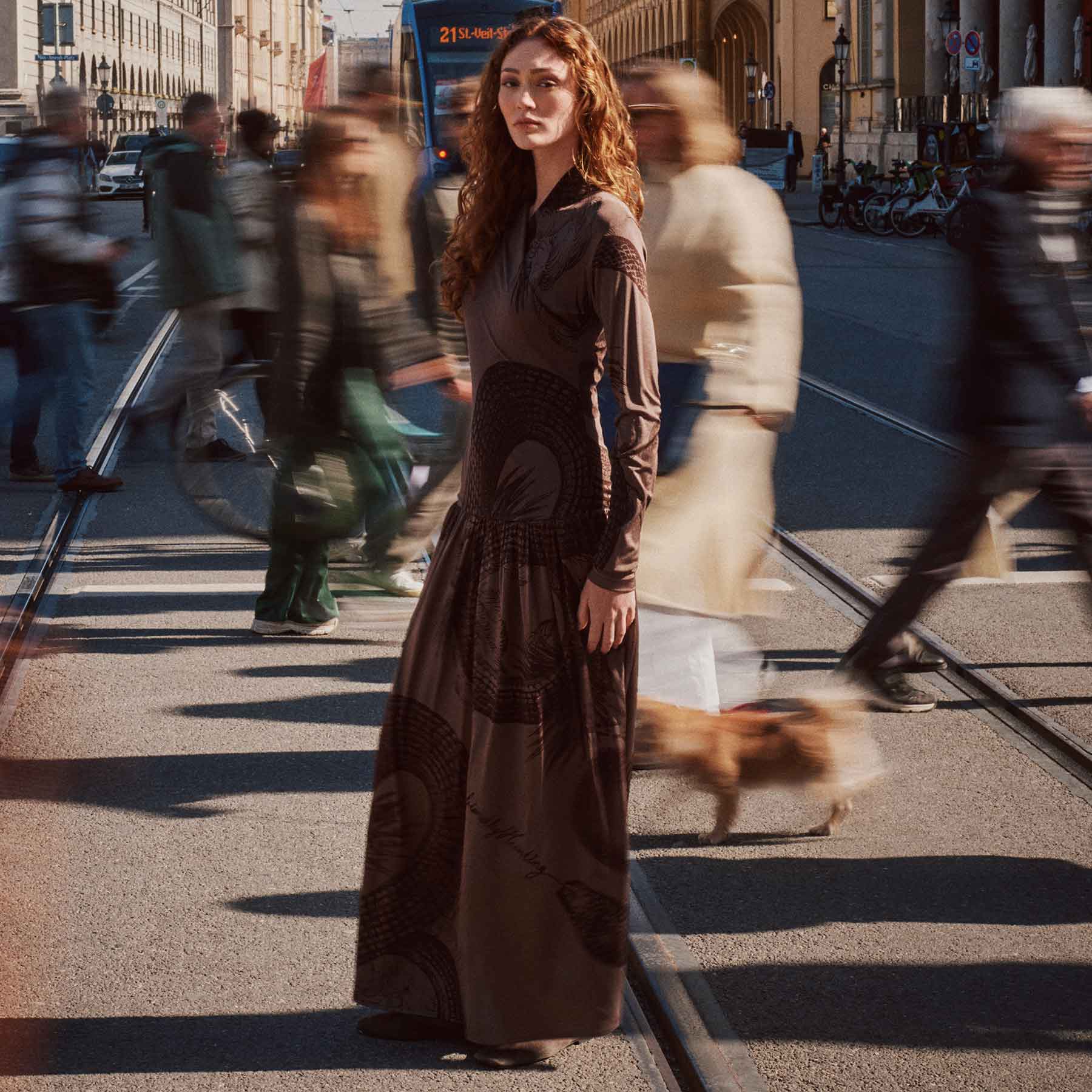 Dress Augusta Garden Eden Silk Jersey