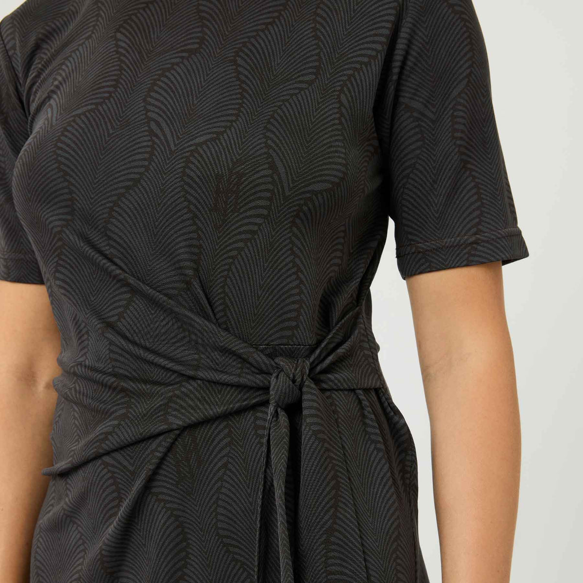 Dress Interact Onyx Silk Jersey